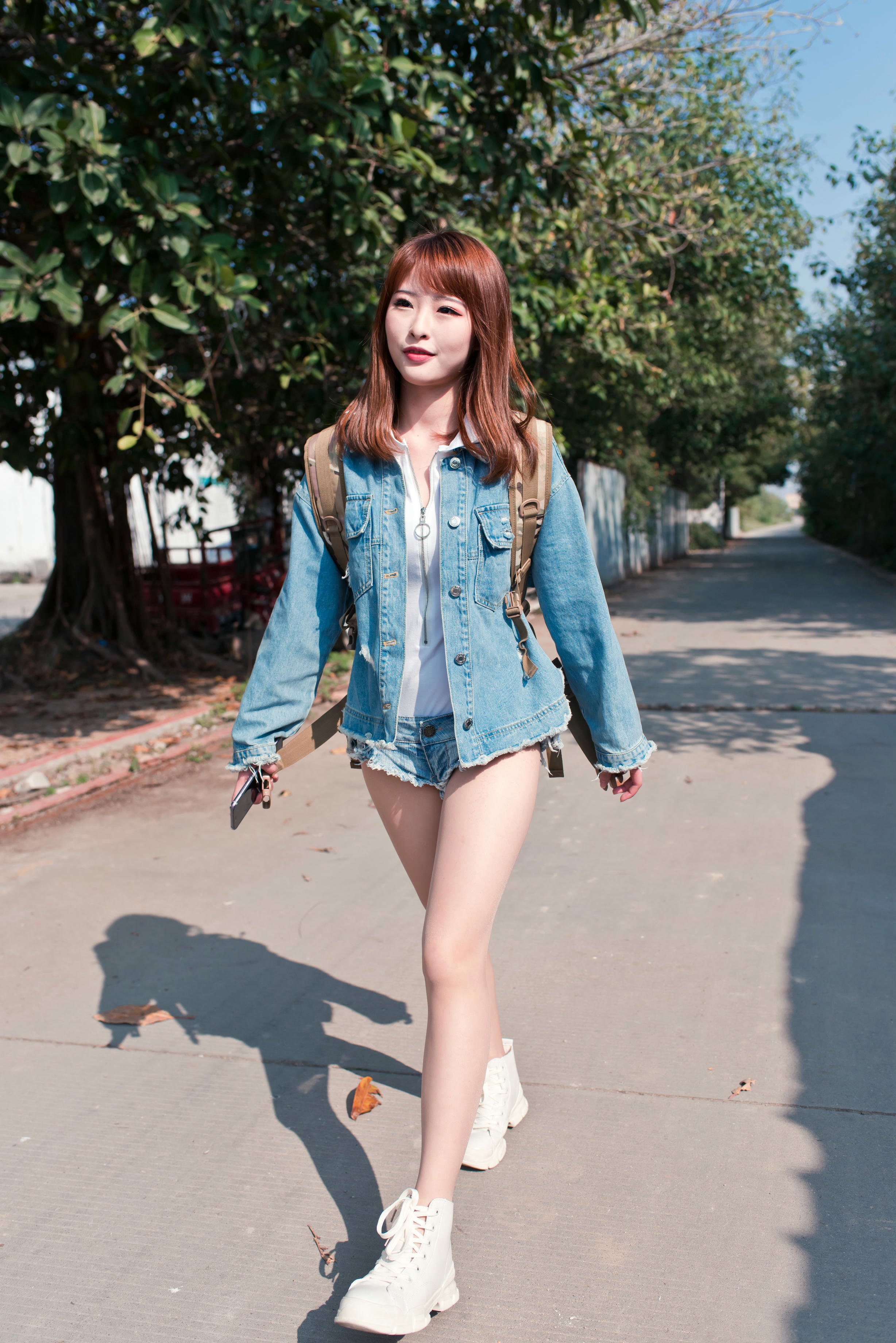 清水由乃 NO.003 御风街拍 轻水海鸥岛RS牛仔街拍 [413P-2.81GB]_第1集