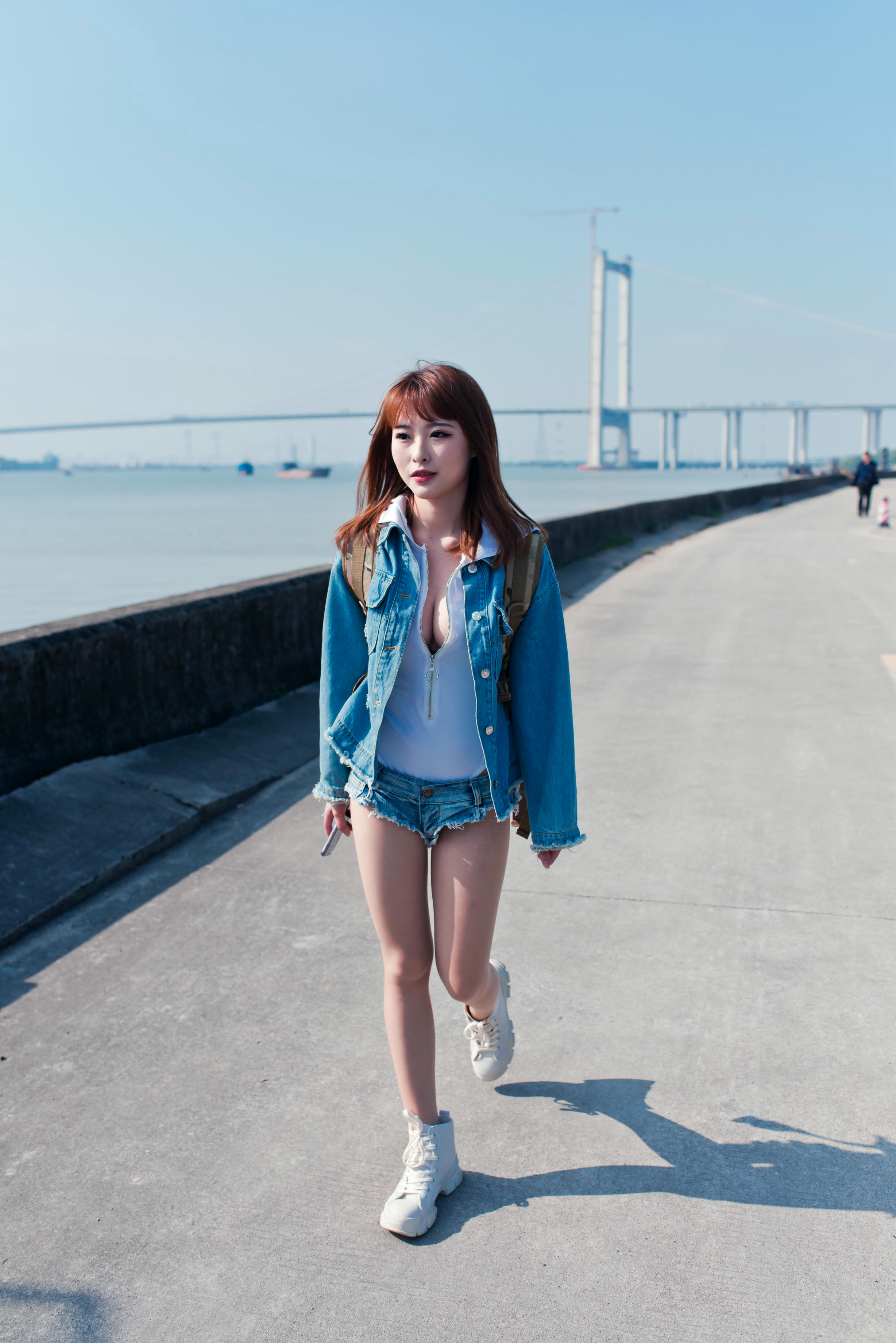 清水由乃 NO.003 御风街拍 轻水海鸥岛RS牛仔街拍 [413P-2.81GB]_第5集