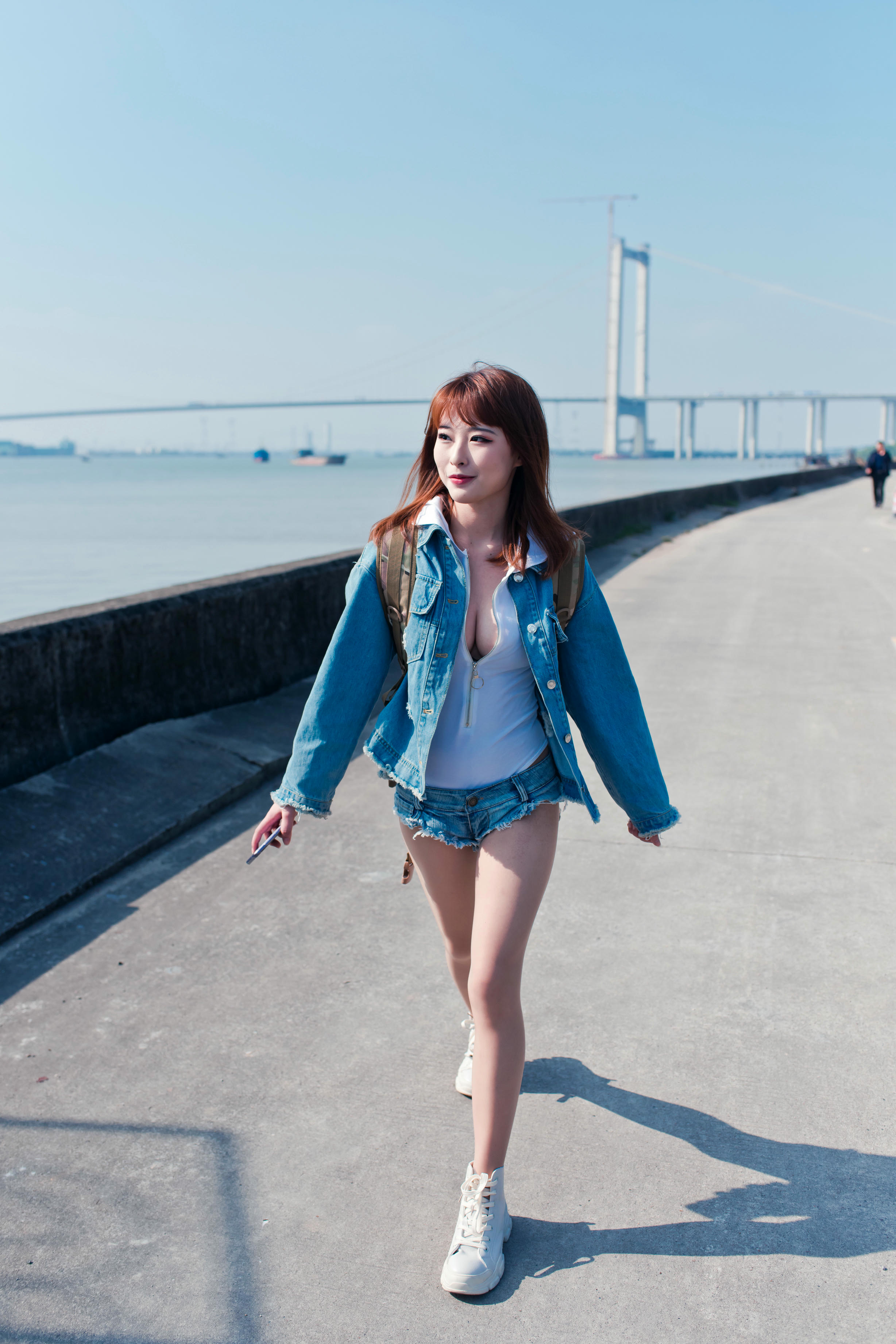 清水由乃 NO.003 御风街拍 轻水海鸥岛RS牛仔街拍 [413P-2.81GB]_第6集