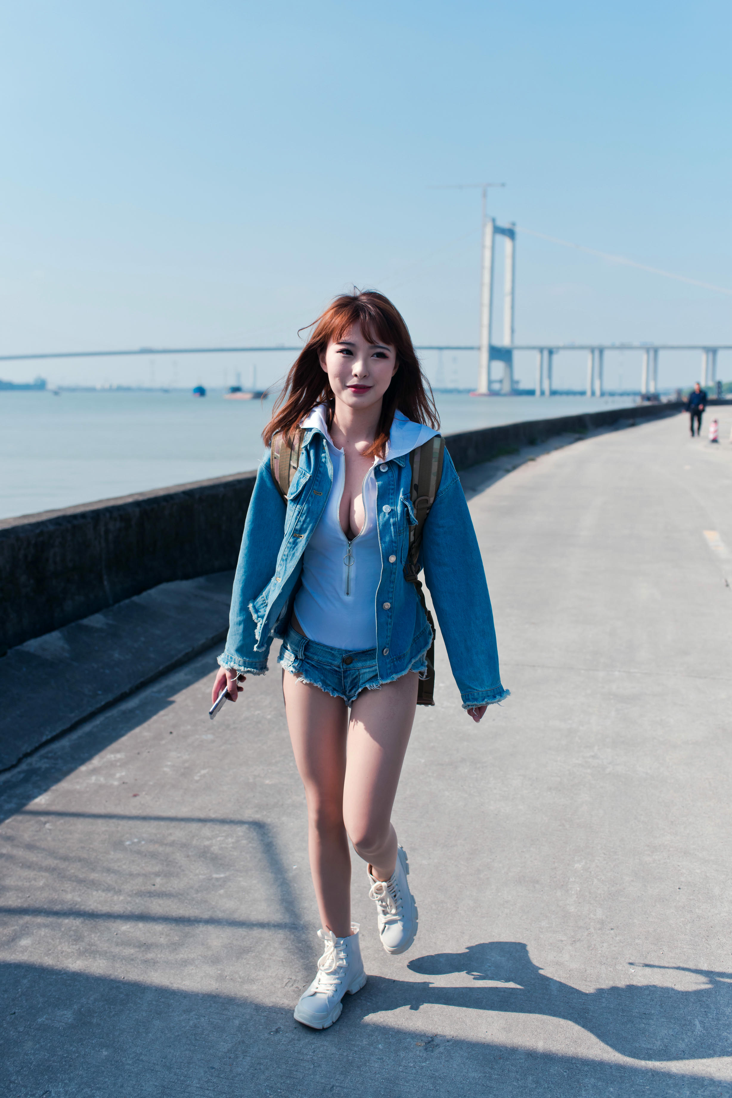 清水由乃 NO.003 御风街拍 轻水海鸥岛RS牛仔街拍 [413P-2.81GB]_第6集