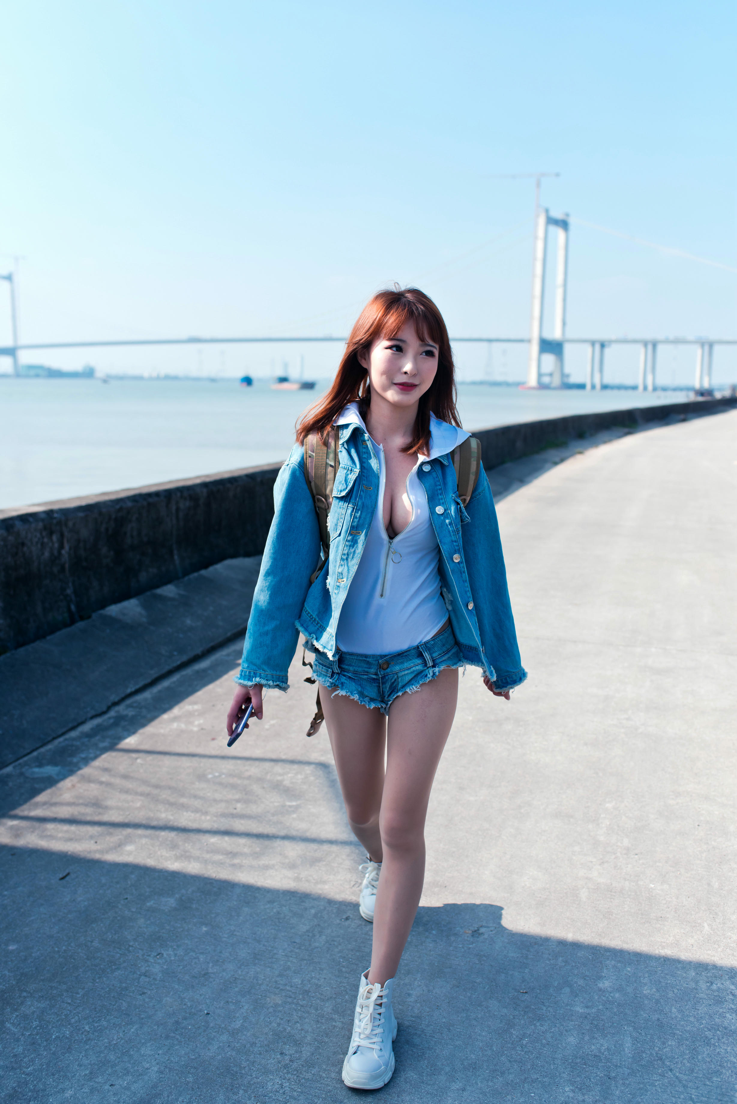 清水由乃 NO.003 御风街拍 轻水海鸥岛RS牛仔街拍 [413P-2.81GB]_第6集