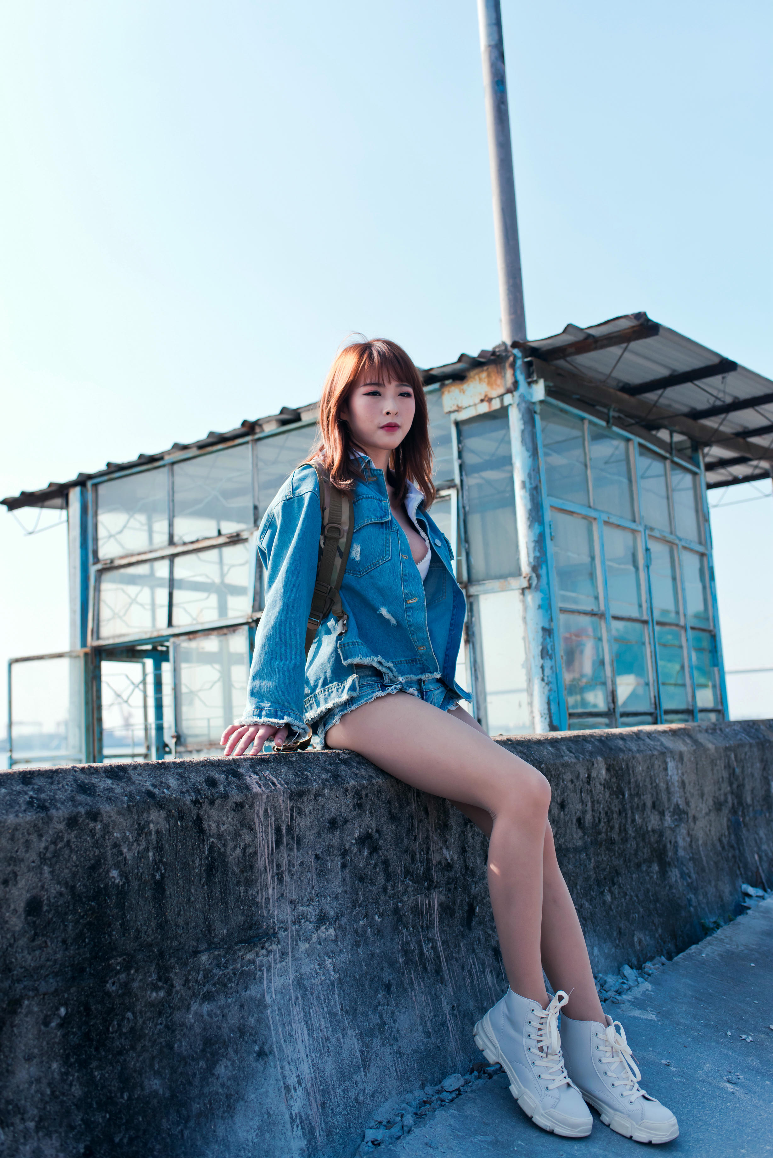 清水由乃 NO.003 御风街拍 轻水海鸥岛RS牛仔街拍 [413P-2.81GB]_第6集