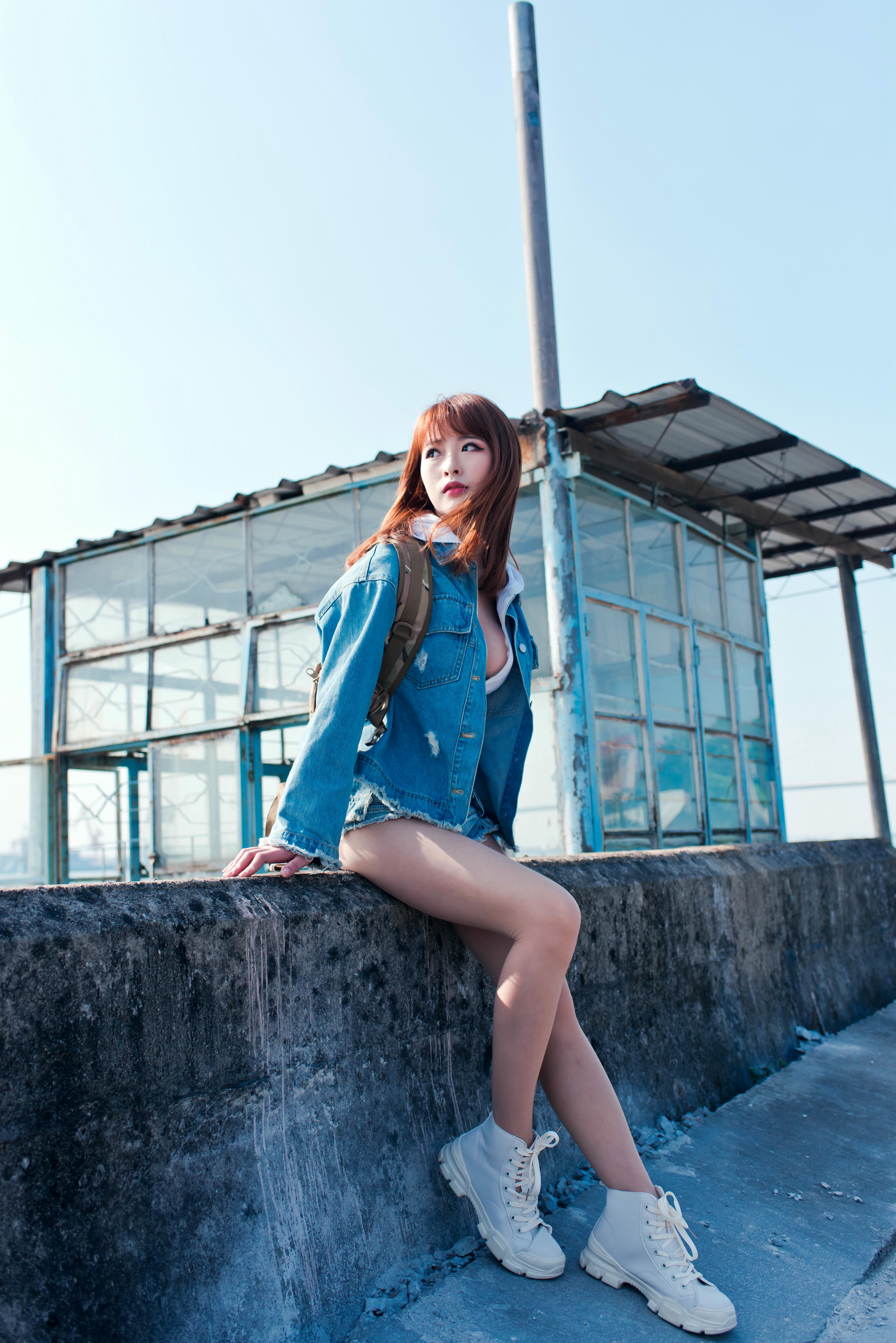 清水由乃 NO.003 御风街拍 轻水海鸥岛RS牛仔街拍 [413P-2.81GB]_第6集