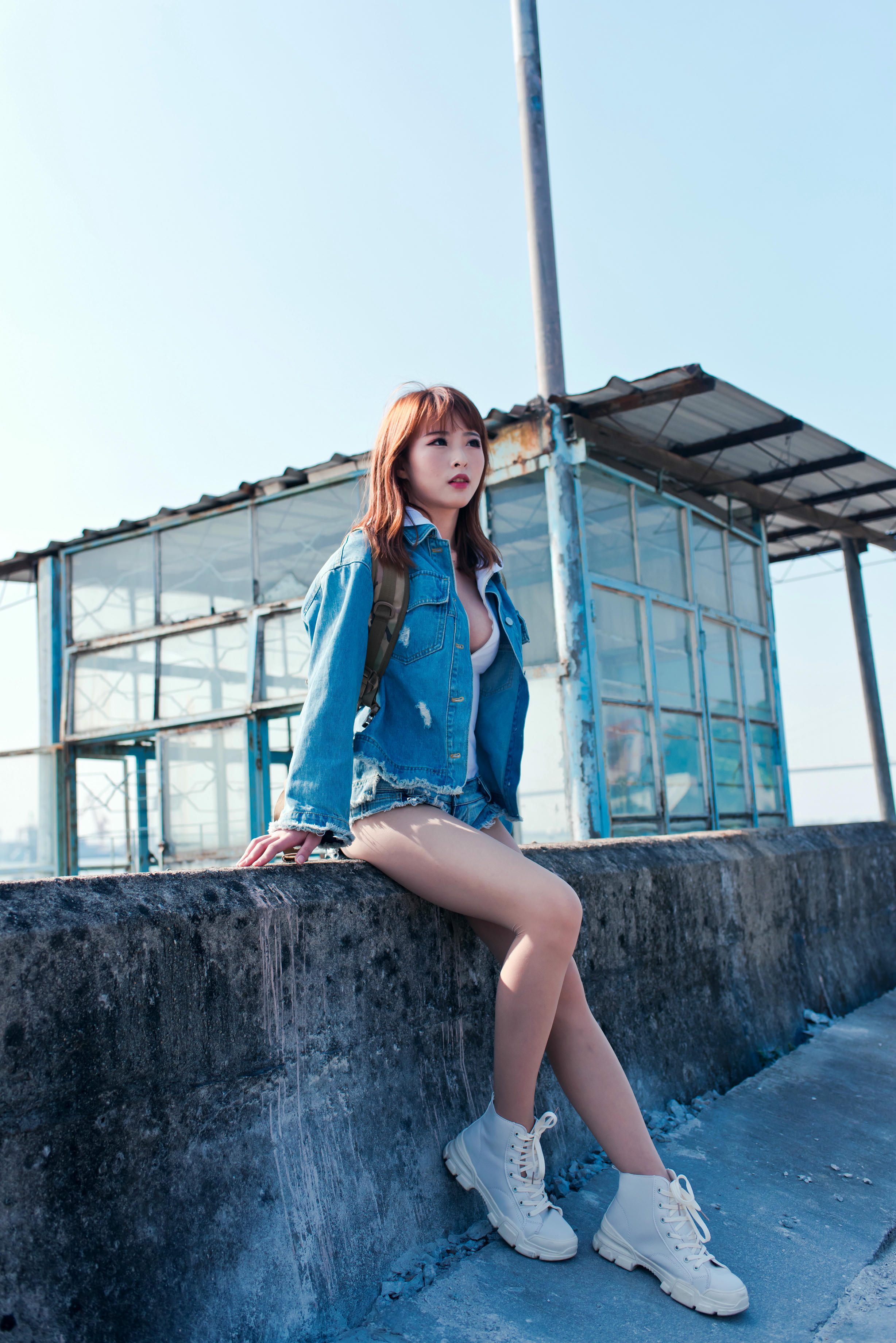 清水由乃 NO.003 御风街拍 轻水海鸥岛RS牛仔街拍 [413P-2.81GB]_第6集