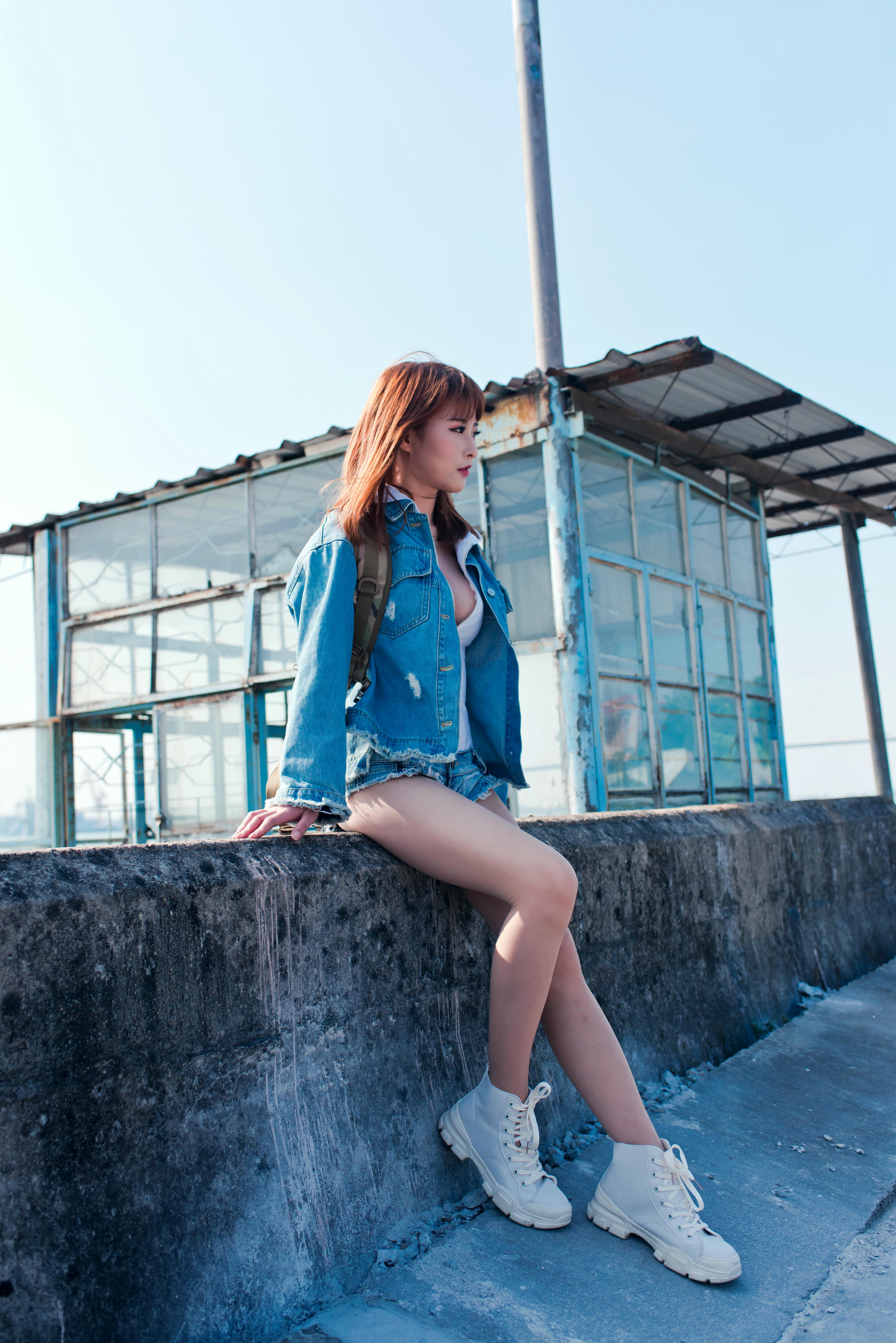 清水由乃 NO.003 御风街拍 轻水海鸥岛RS牛仔街拍 [413P-2.81GB]_第6集