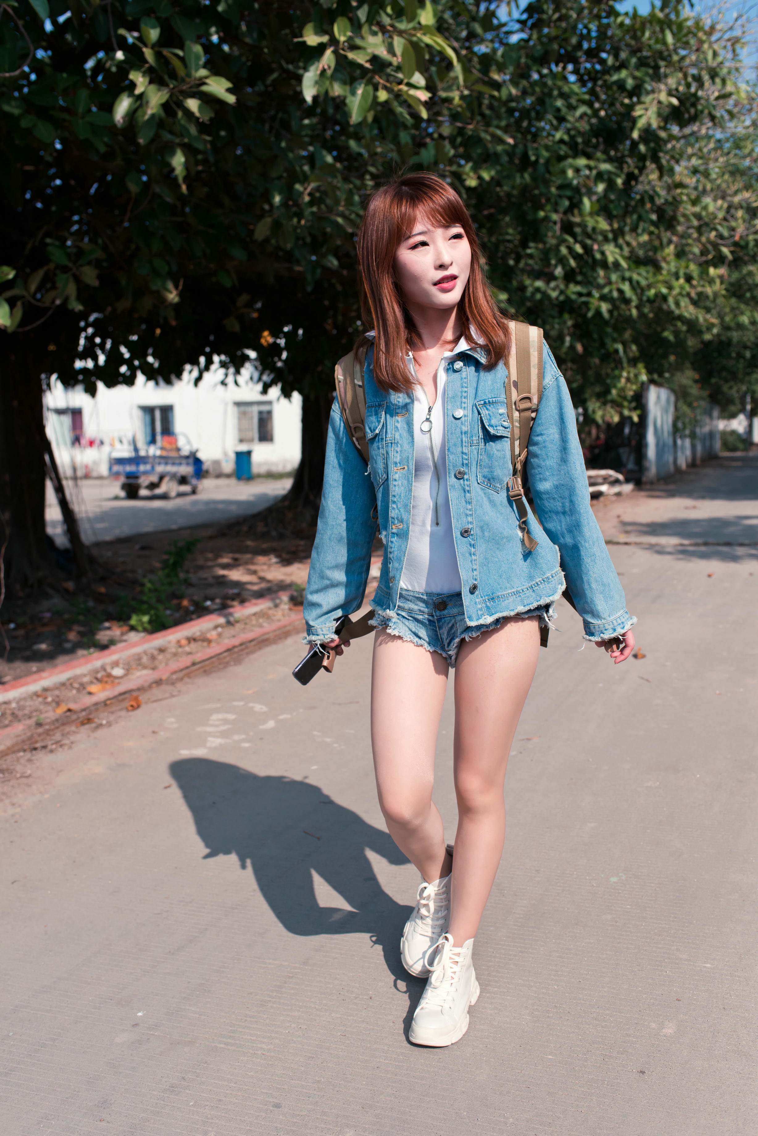 清水由乃 NO.003 御风街拍 轻水海鸥岛RS牛仔街拍 [413P-2.81GB]_第1集