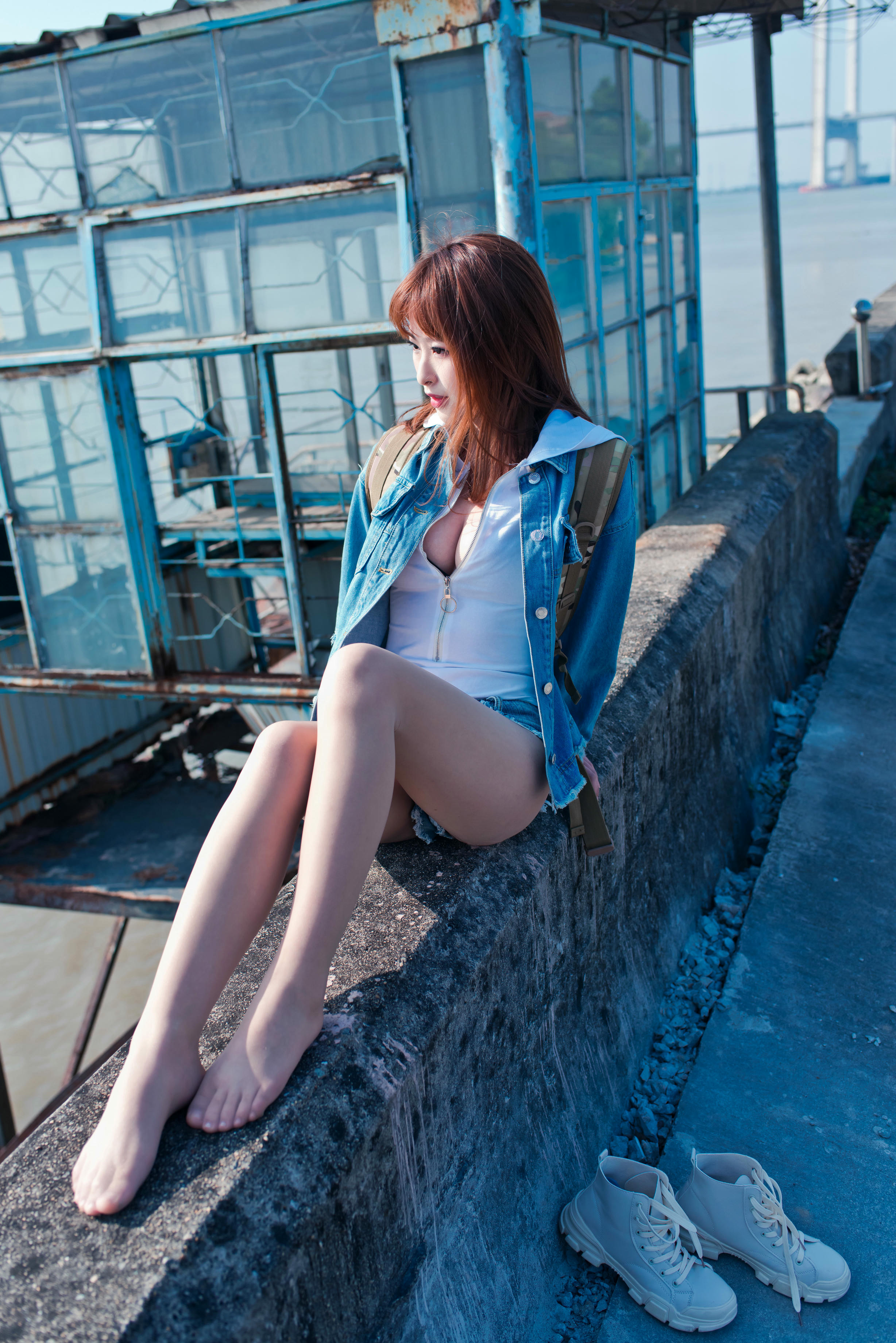 清水由乃 NO.003 御风街拍 轻水海鸥岛RS牛仔街拍 [413P-2.81GB]_第8集