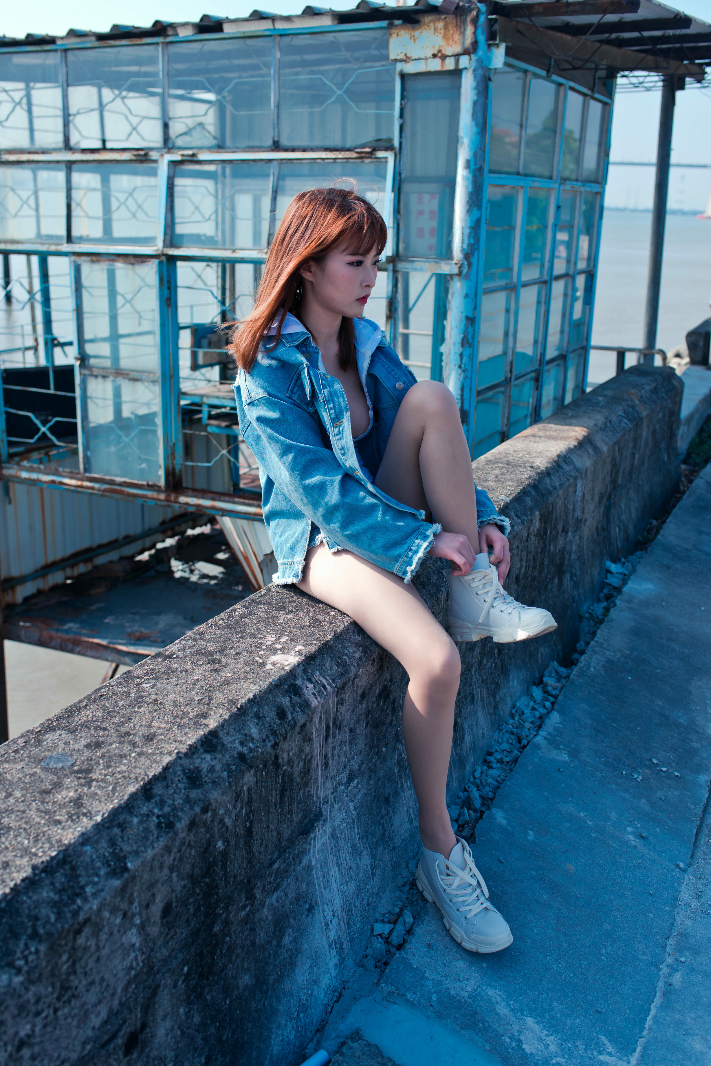 清水由乃 NO.003 御风街拍 轻水海鸥岛RS牛仔街拍 [413P-2.81GB]_第8集