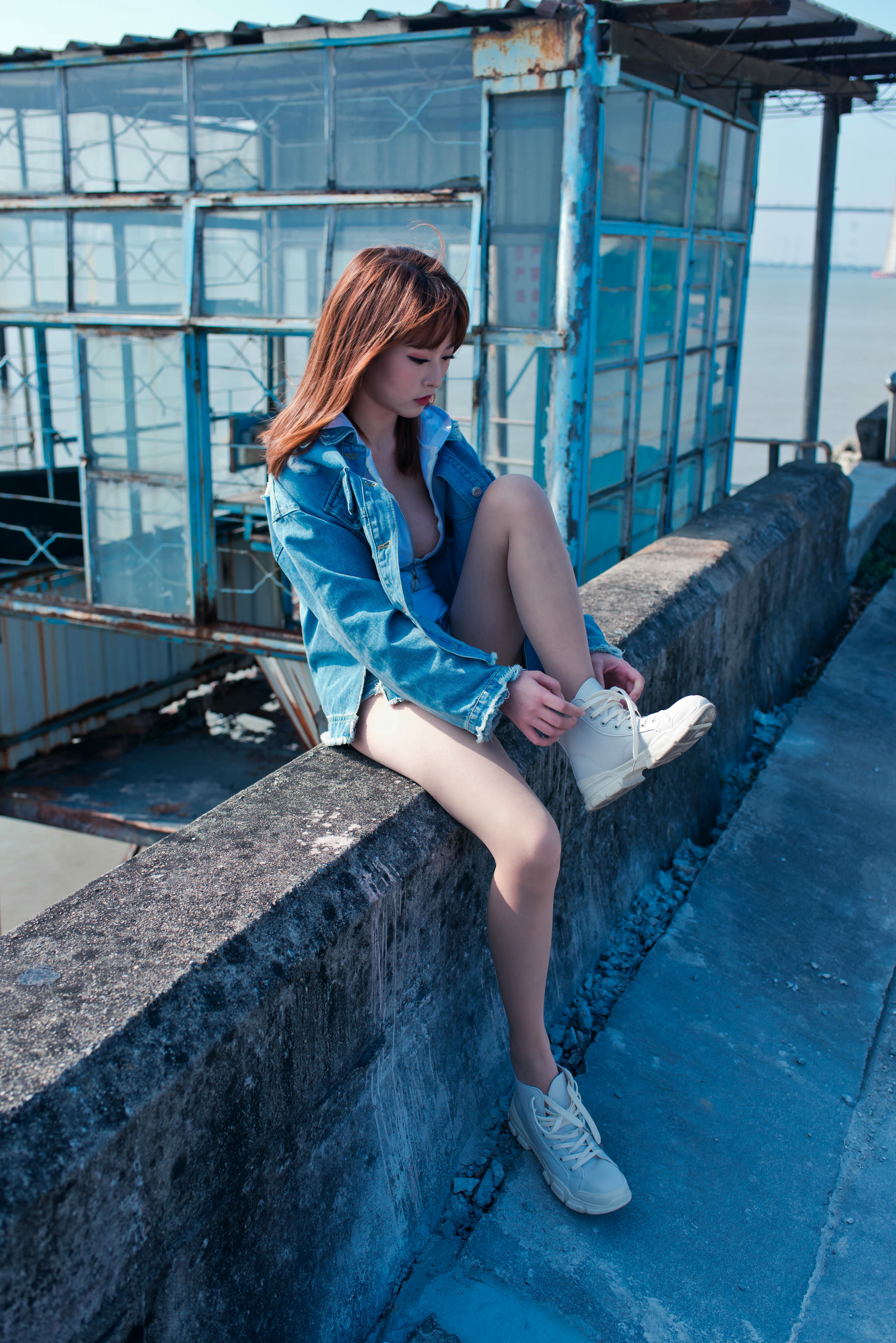 清水由乃 NO.003 御风街拍 轻水海鸥岛RS牛仔街拍 [413P-2.81GB]_第8集