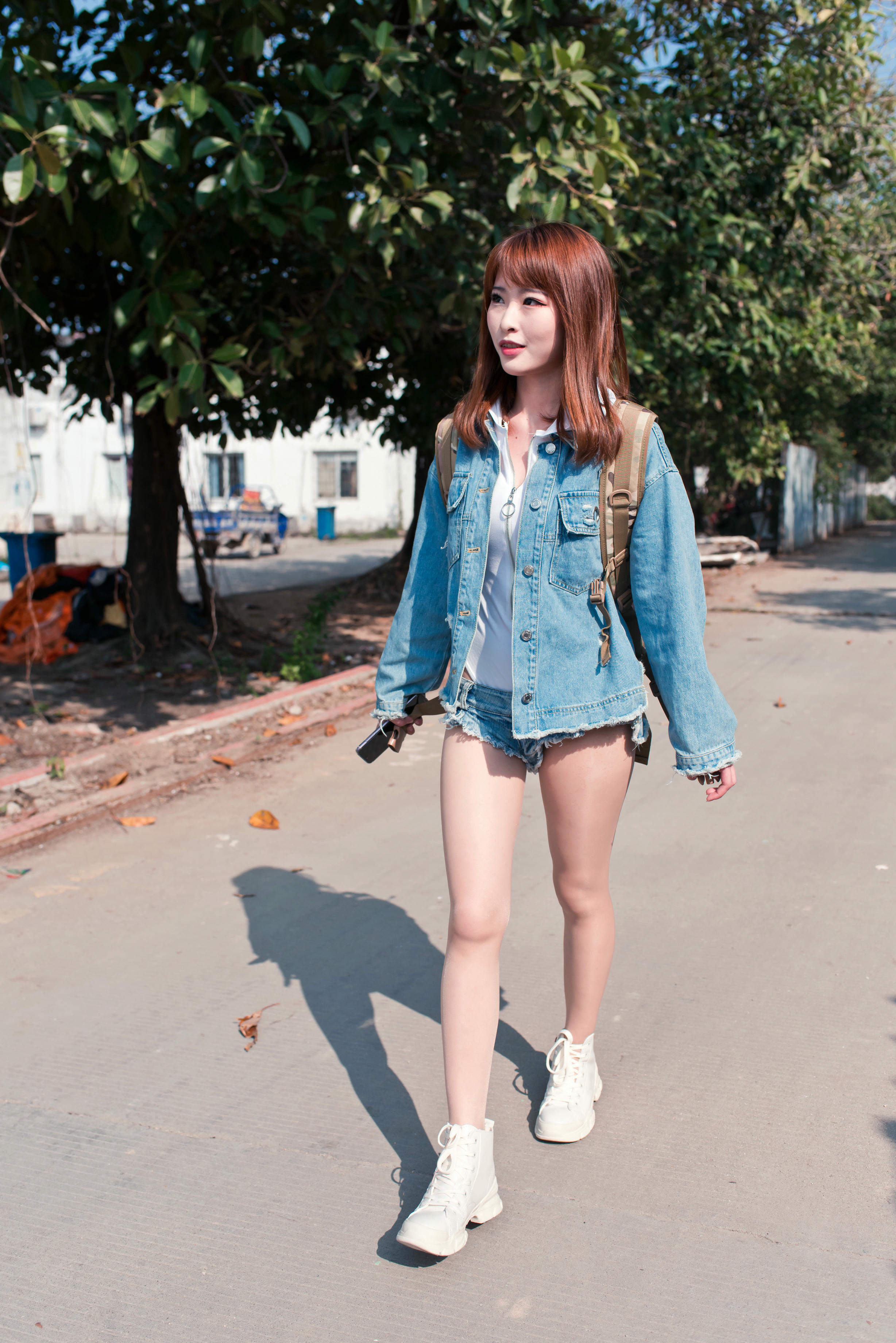 清水由乃 NO.003 御风街拍 轻水海鸥岛RS牛仔街拍 [413P-2.81GB]_第1集