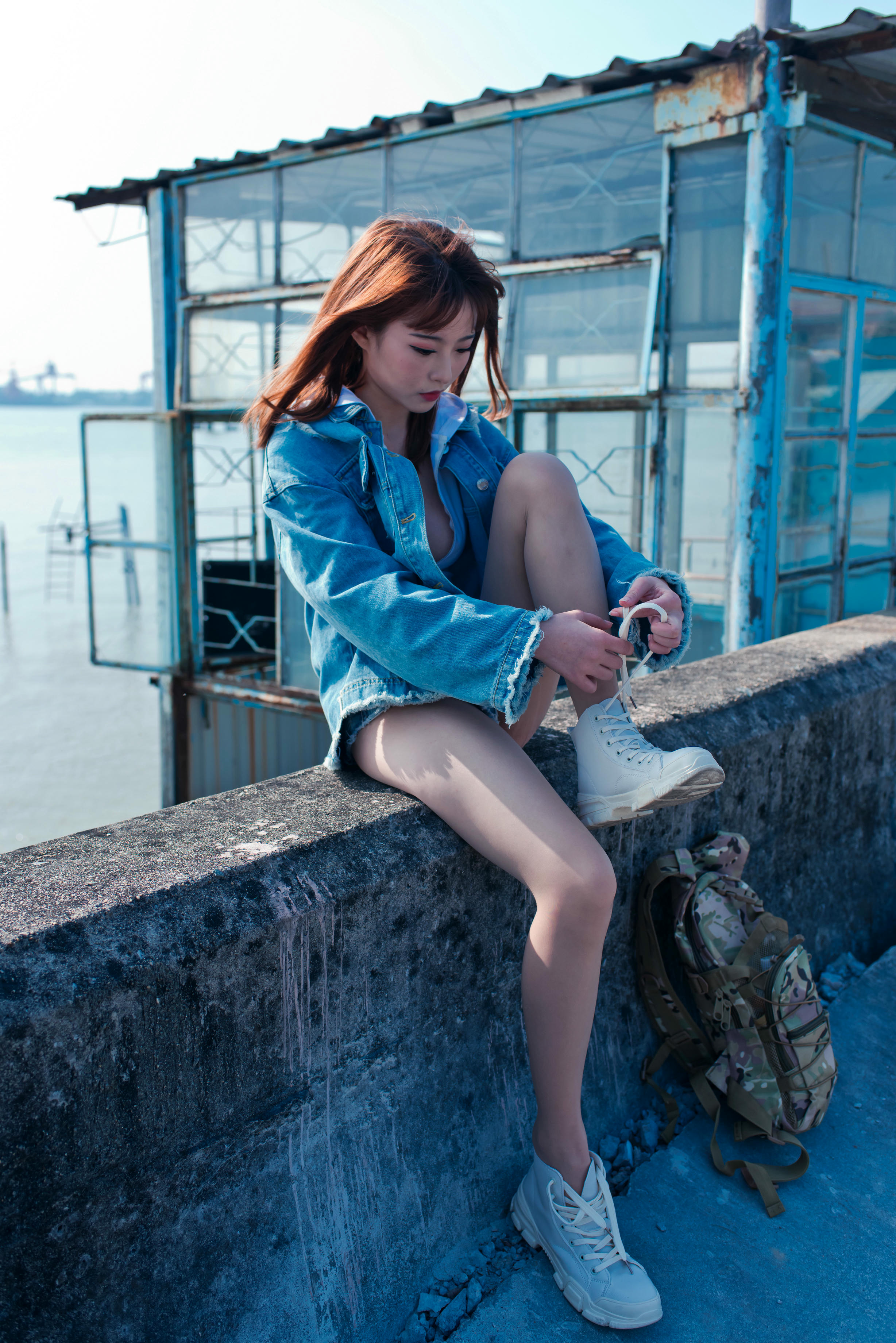 清水由乃 NO.003 御风街拍 轻水海鸥岛RS牛仔街拍 [413P-2.81GB]_第8集