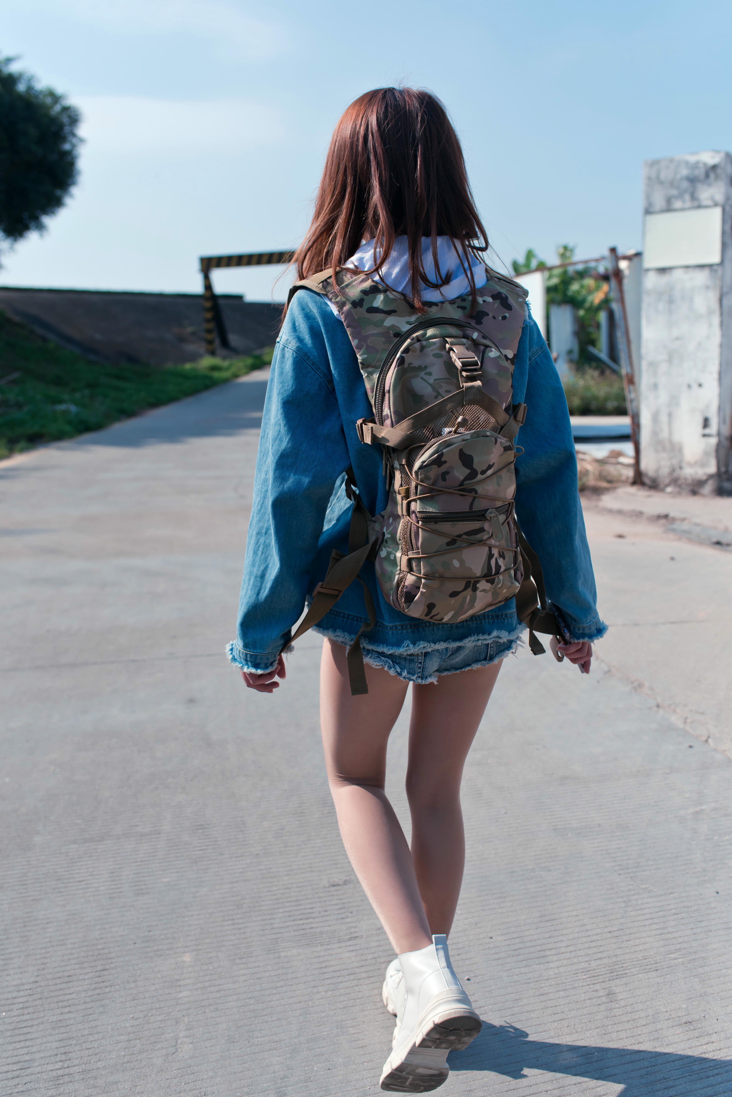 清水由乃 NO.003 御风街拍 轻水海鸥岛RS牛仔街拍 [413P-2.81GB]_第1集