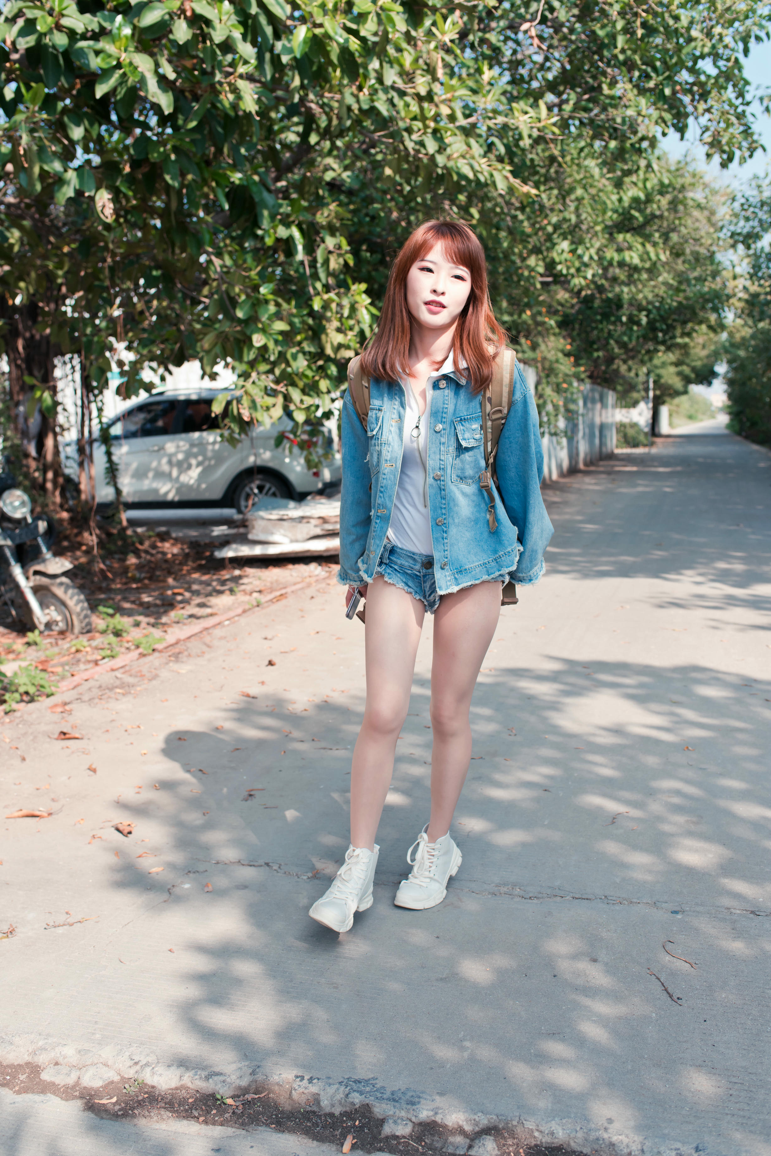 清水由乃 NO.003 御风街拍 轻水海鸥岛RS牛仔街拍 [413P-2.81GB]_第1集