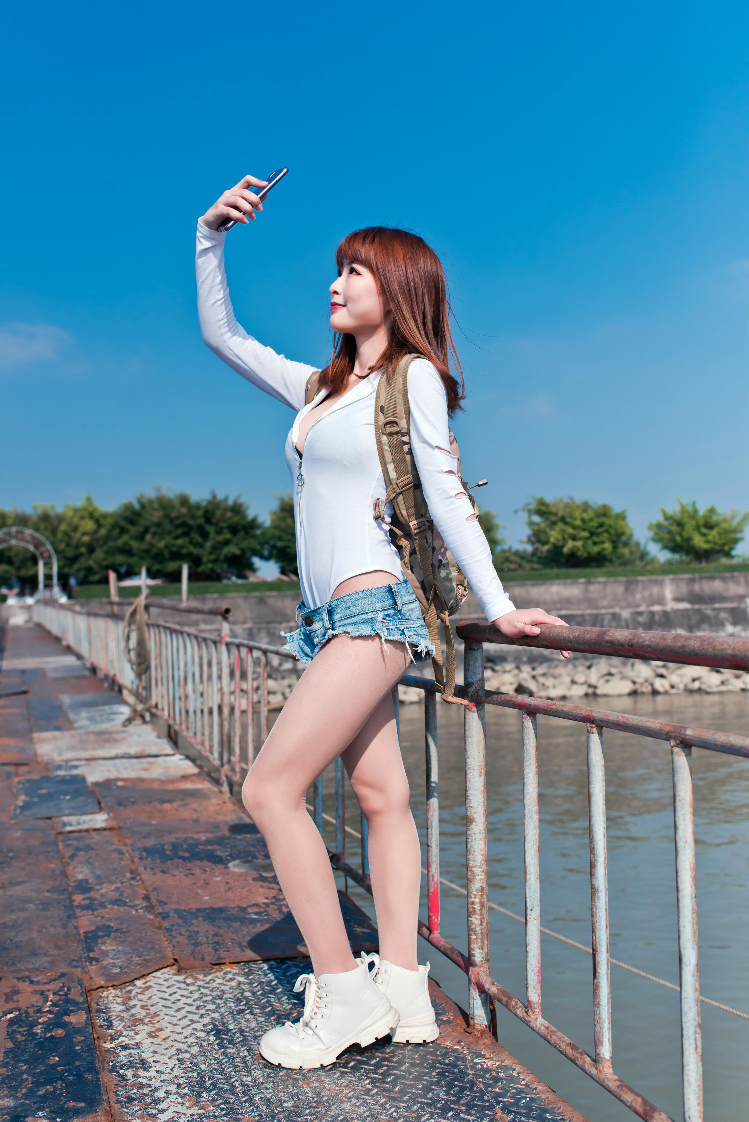 清水由乃 NO.003 御风街拍 轻水海鸥岛RS牛仔街拍 [413P-2.81GB]_第11集