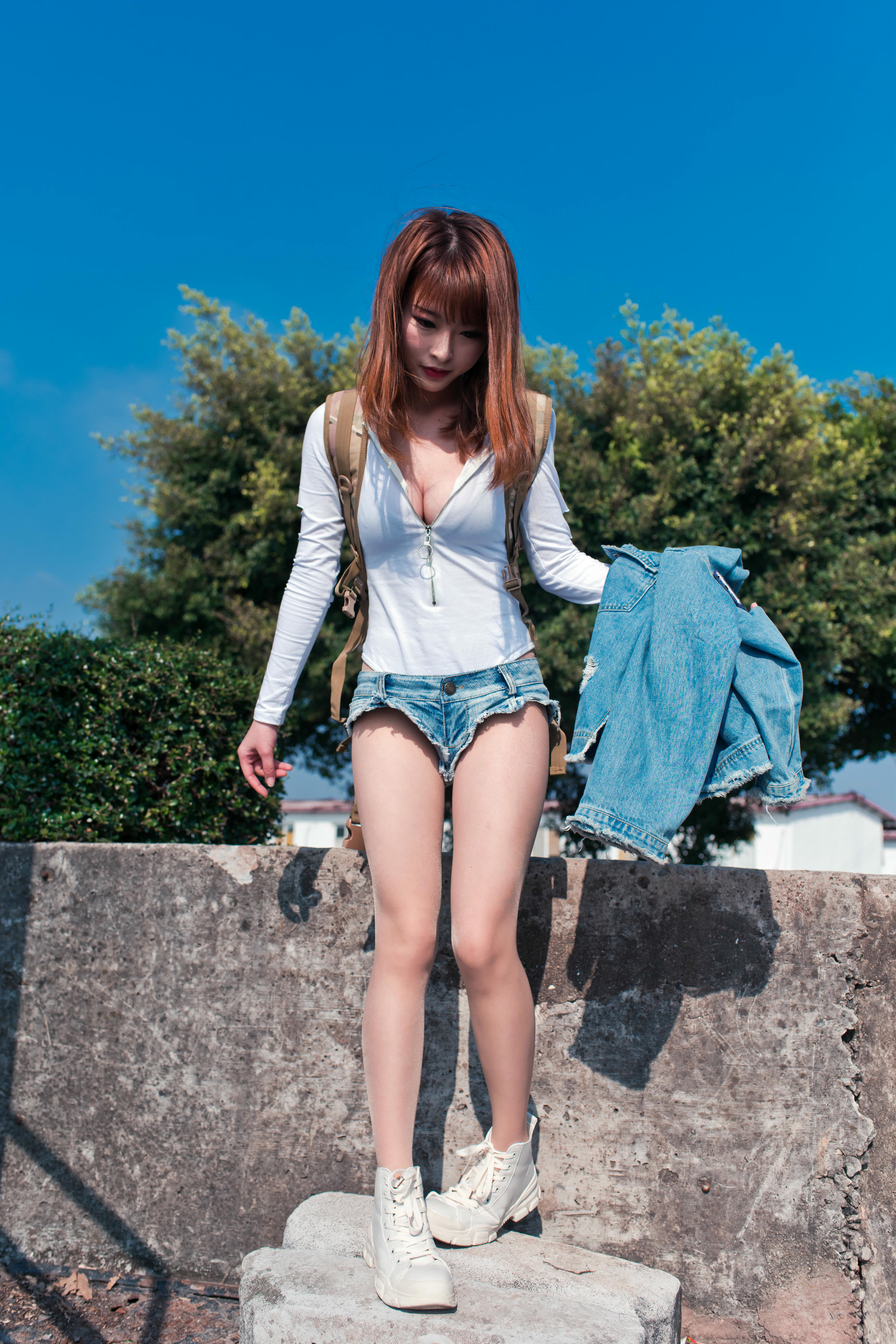 清水由乃 NO.003 御风街拍 轻水海鸥岛RS牛仔街拍 [413P-2.81GB]_第14集