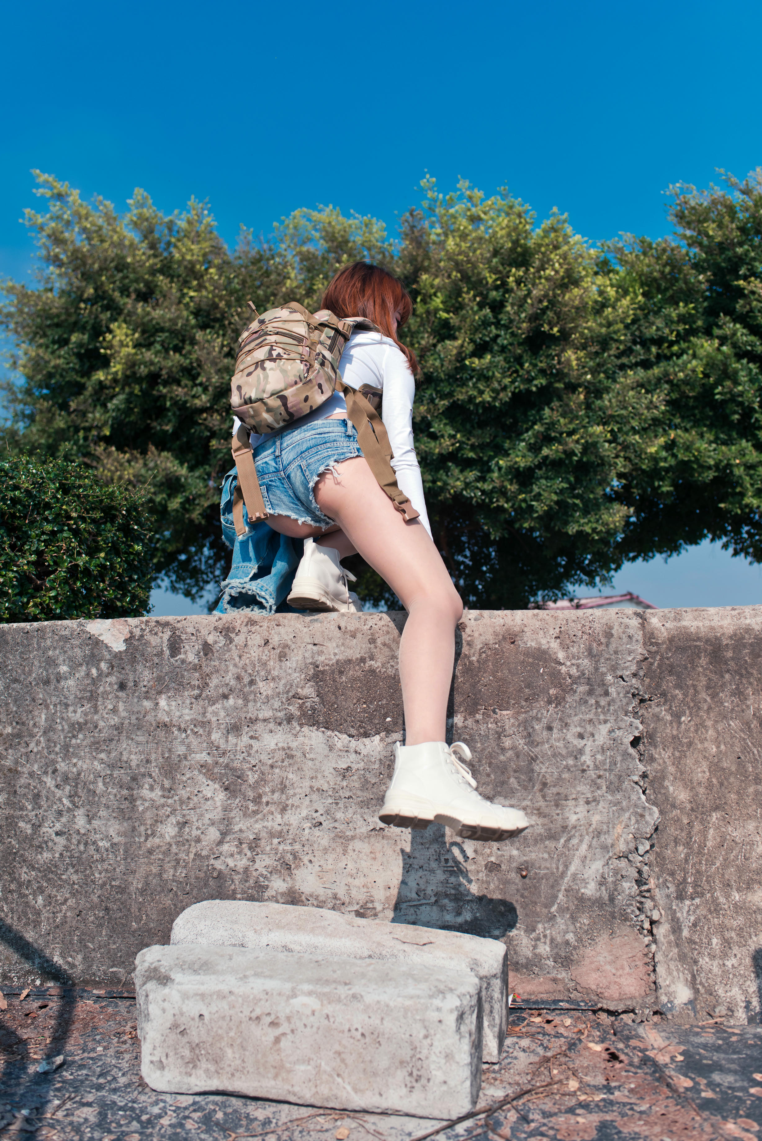 清水由乃 NO.003 御风街拍 轻水海鸥岛RS牛仔街拍 [413P-2.81GB]_第15集