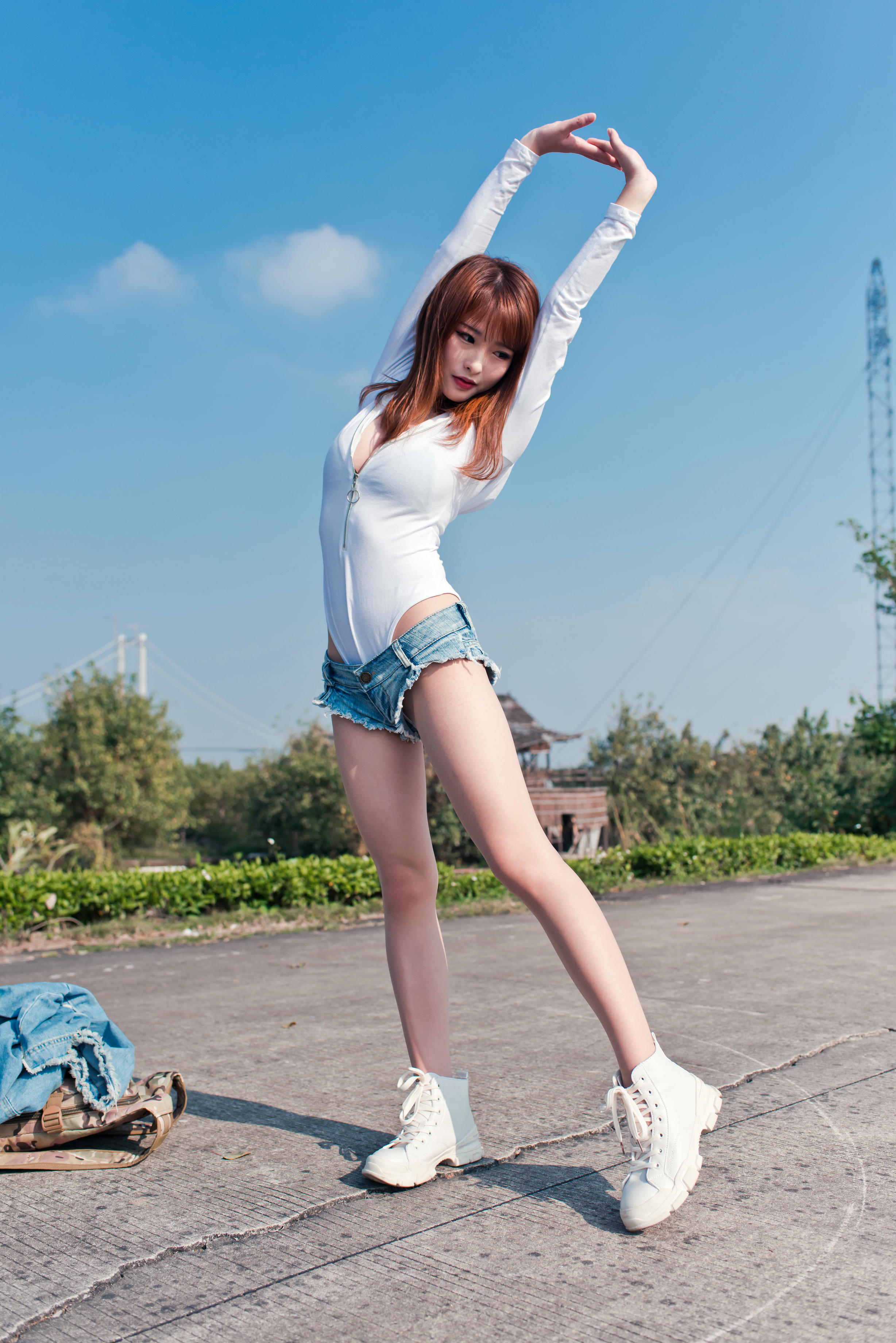 清水由乃 NO.003 御风街拍 轻水海鸥岛RS牛仔街拍 [413P-2.81GB]_第15集