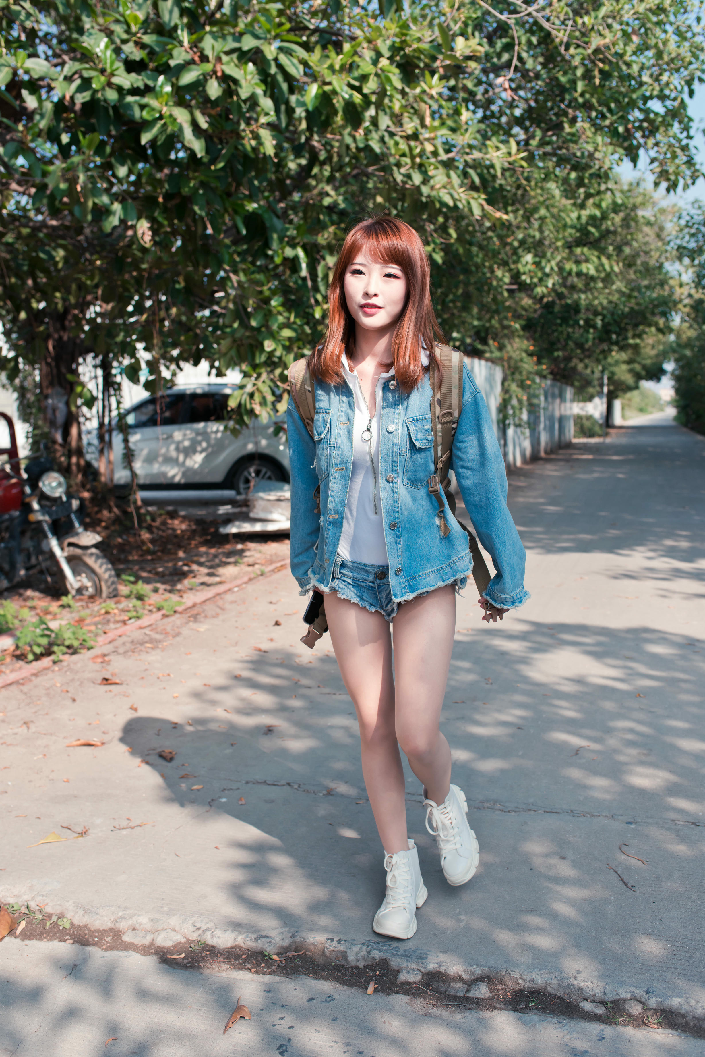 清水由乃 NO.003 御风街拍 轻水海鸥岛RS牛仔街拍 [413P-2.81GB]_第1集