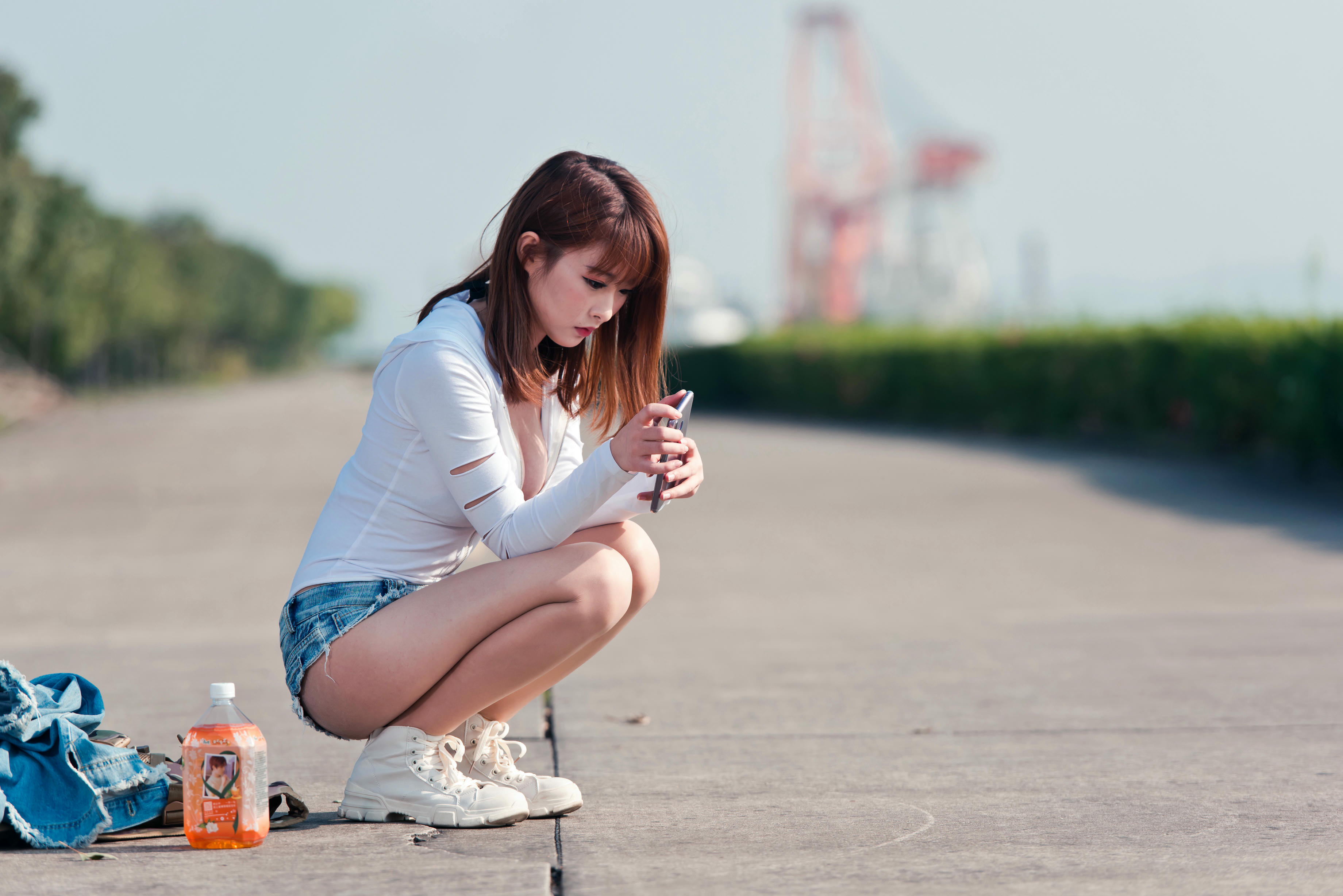 清水由乃 NO.003 御风街拍 轻水海鸥岛RS牛仔街拍 [413P-2.81GB]_第16集