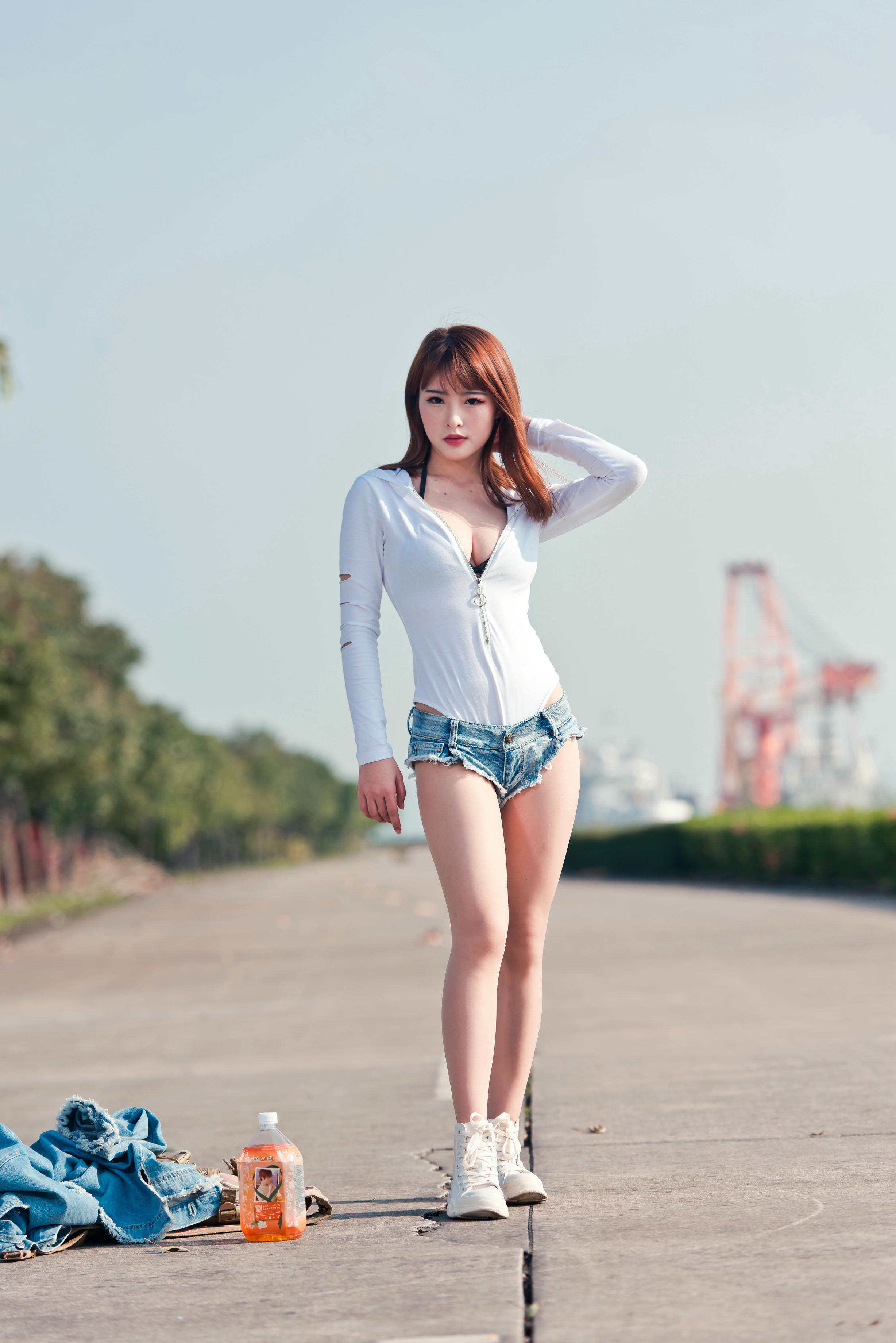 清水由乃 NO.003 御风街拍 轻水海鸥岛RS牛仔街拍 [413P-2.81GB]_第16集