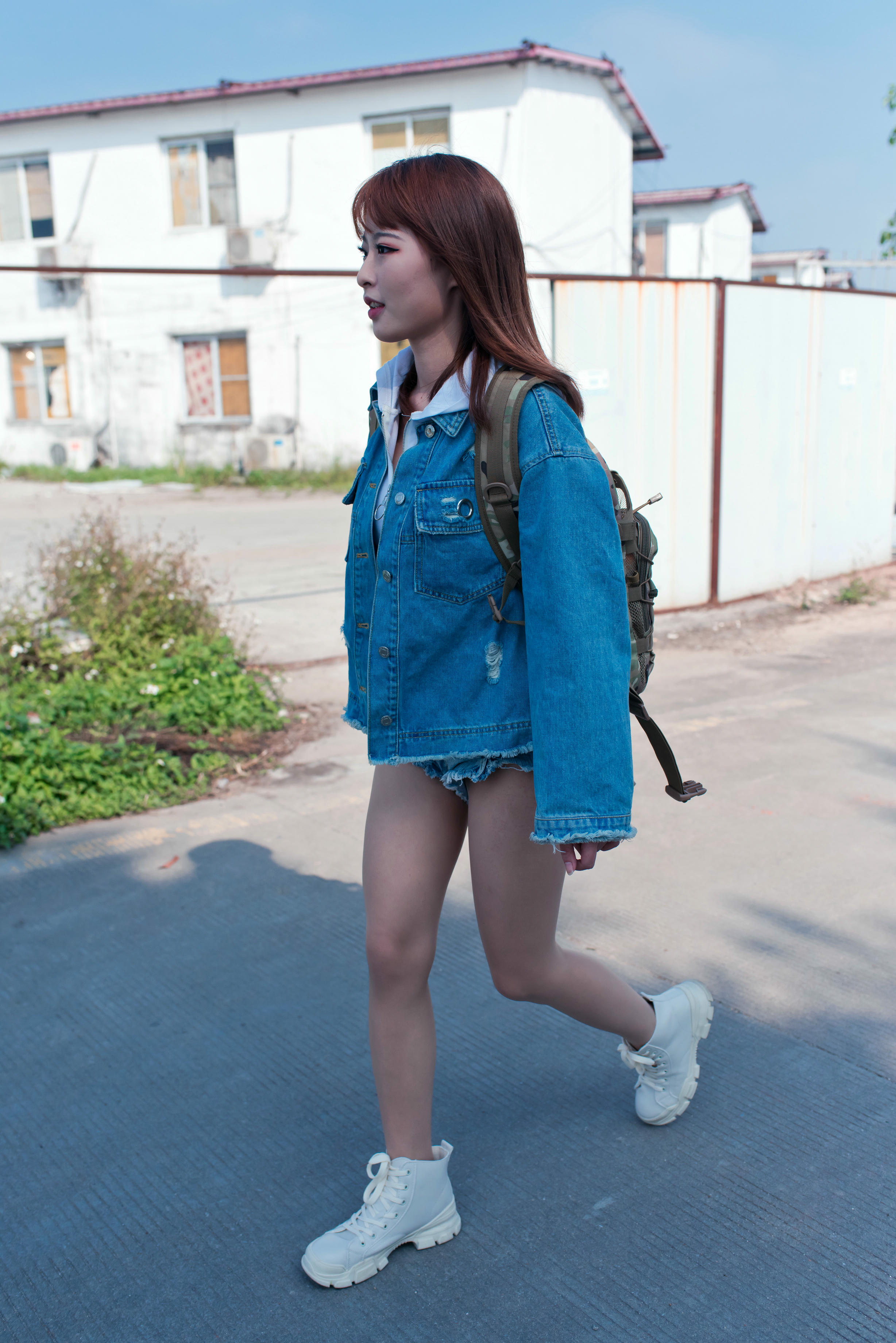 清水由乃 NO.003 御风街拍 轻水海鸥岛RS牛仔街拍 [413P-2.81GB]_第2集