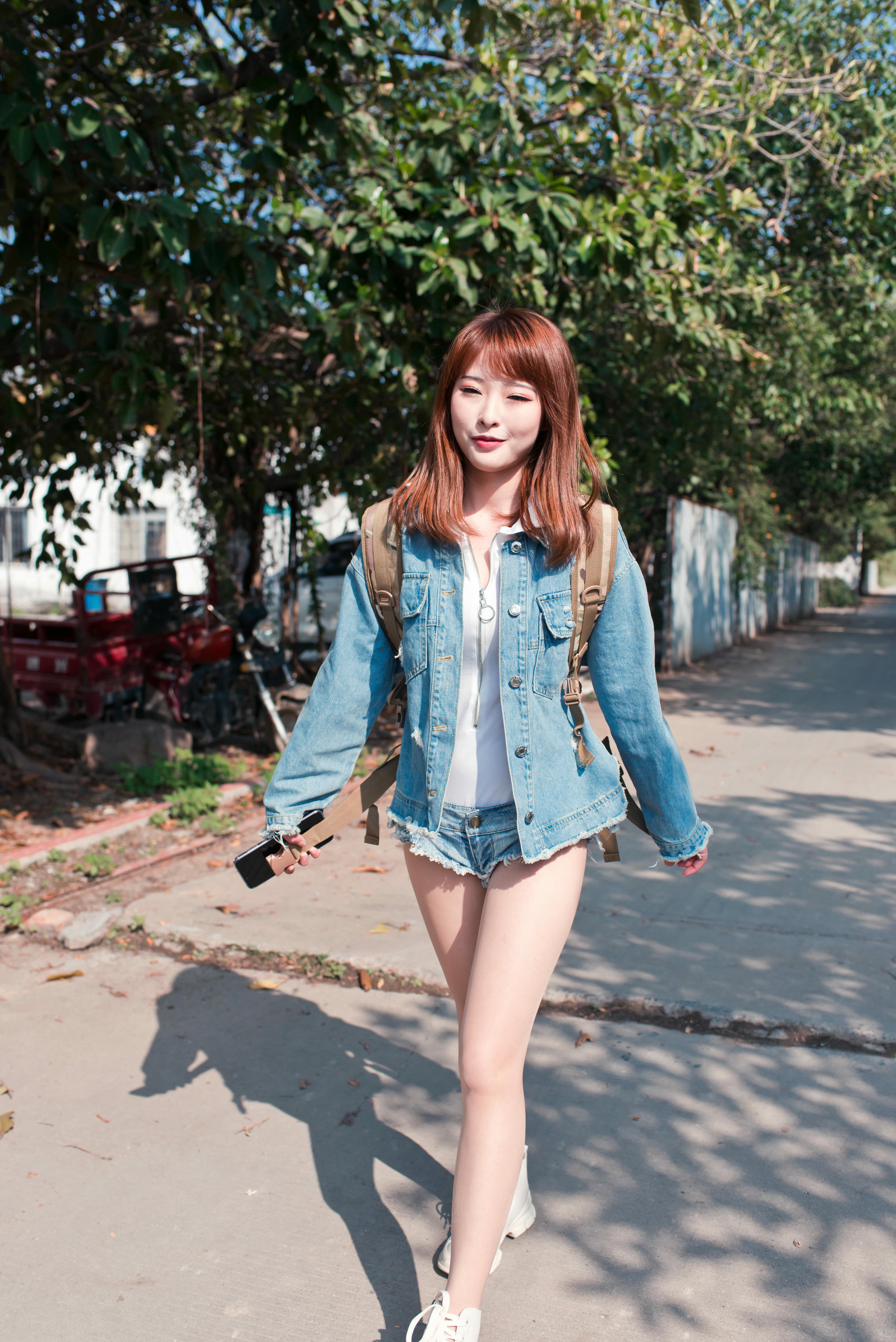 清水由乃 NO.003 御风街拍 轻水海鸥岛RS牛仔街拍 [413P-2.81GB]_第1集