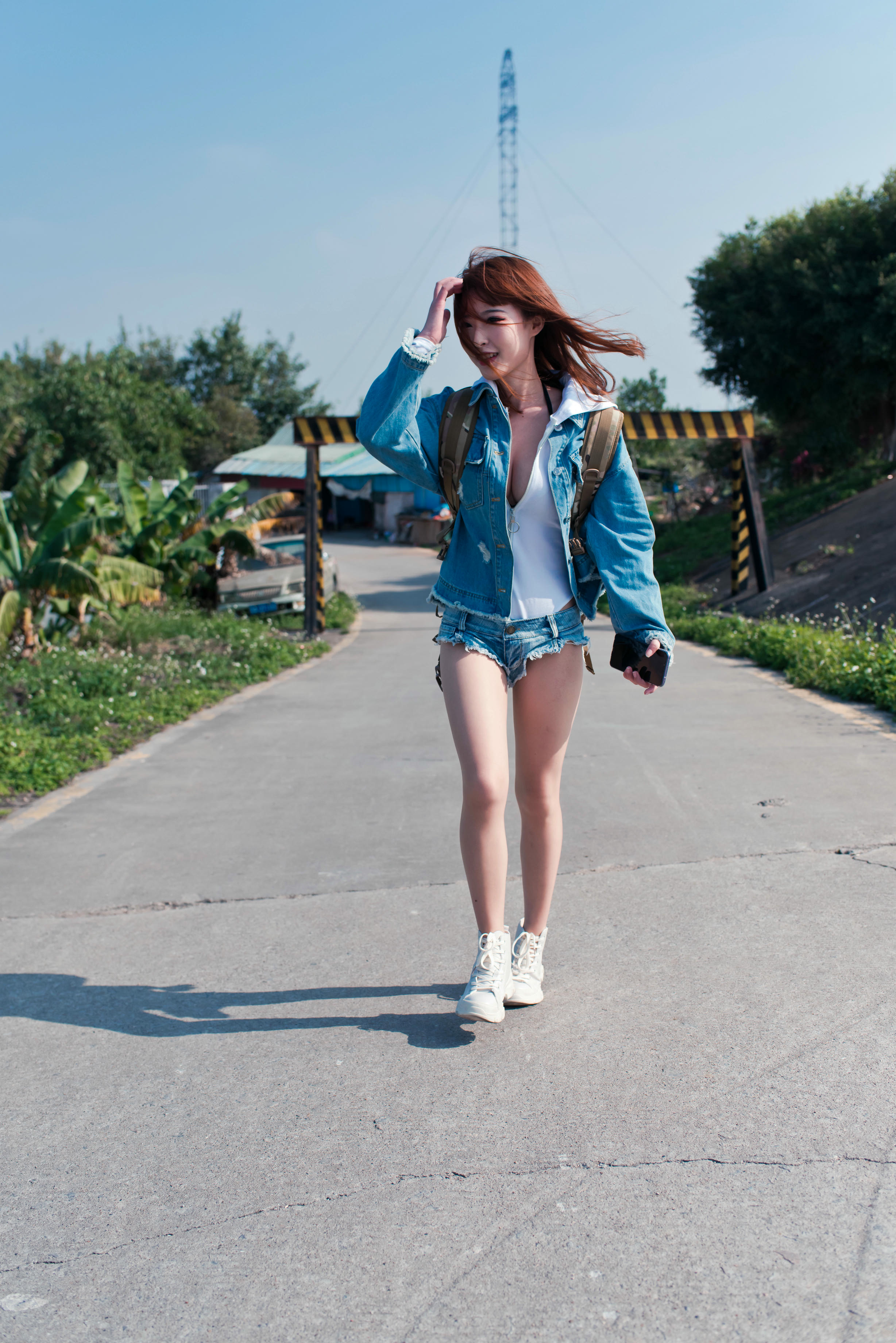 清水由乃 NO.003 御风街拍 轻水海鸥岛RS牛仔街拍 [413P-2.81GB]_第5集