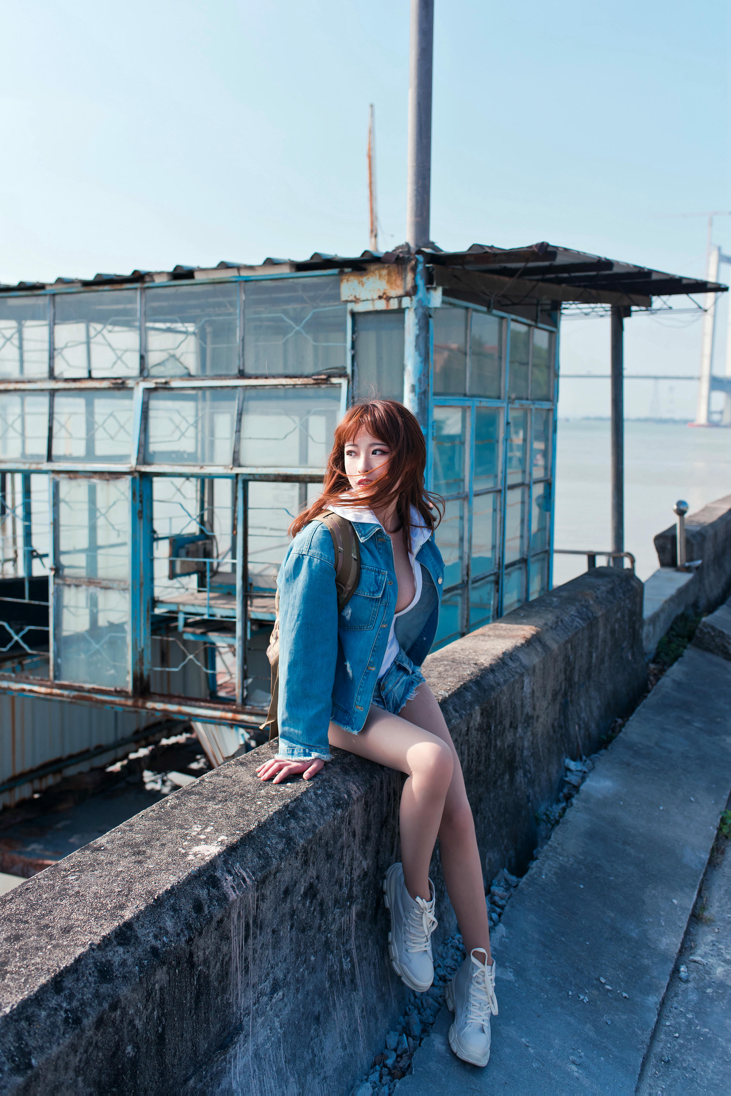 清水由乃 NO.003 御风街拍 轻水海鸥岛RS牛仔街拍 [413P-2.81GB]_第5集