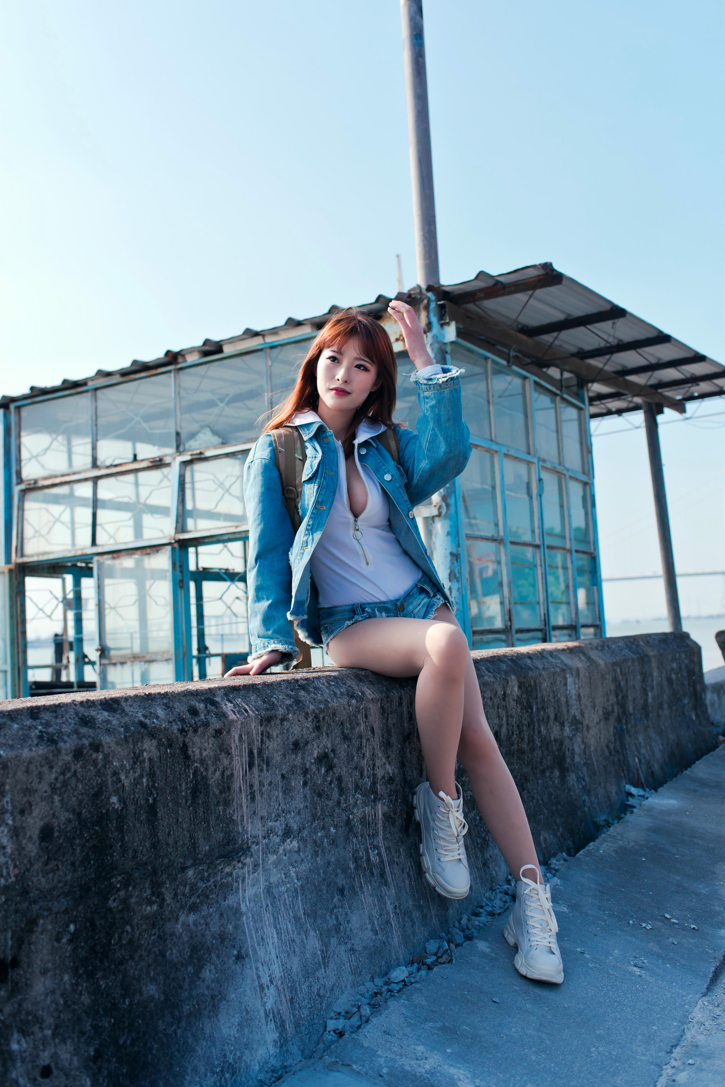 清水由乃 NO.003 御风街拍 轻水海鸥岛RS牛仔街拍 [413P-2.81GB]_第5集