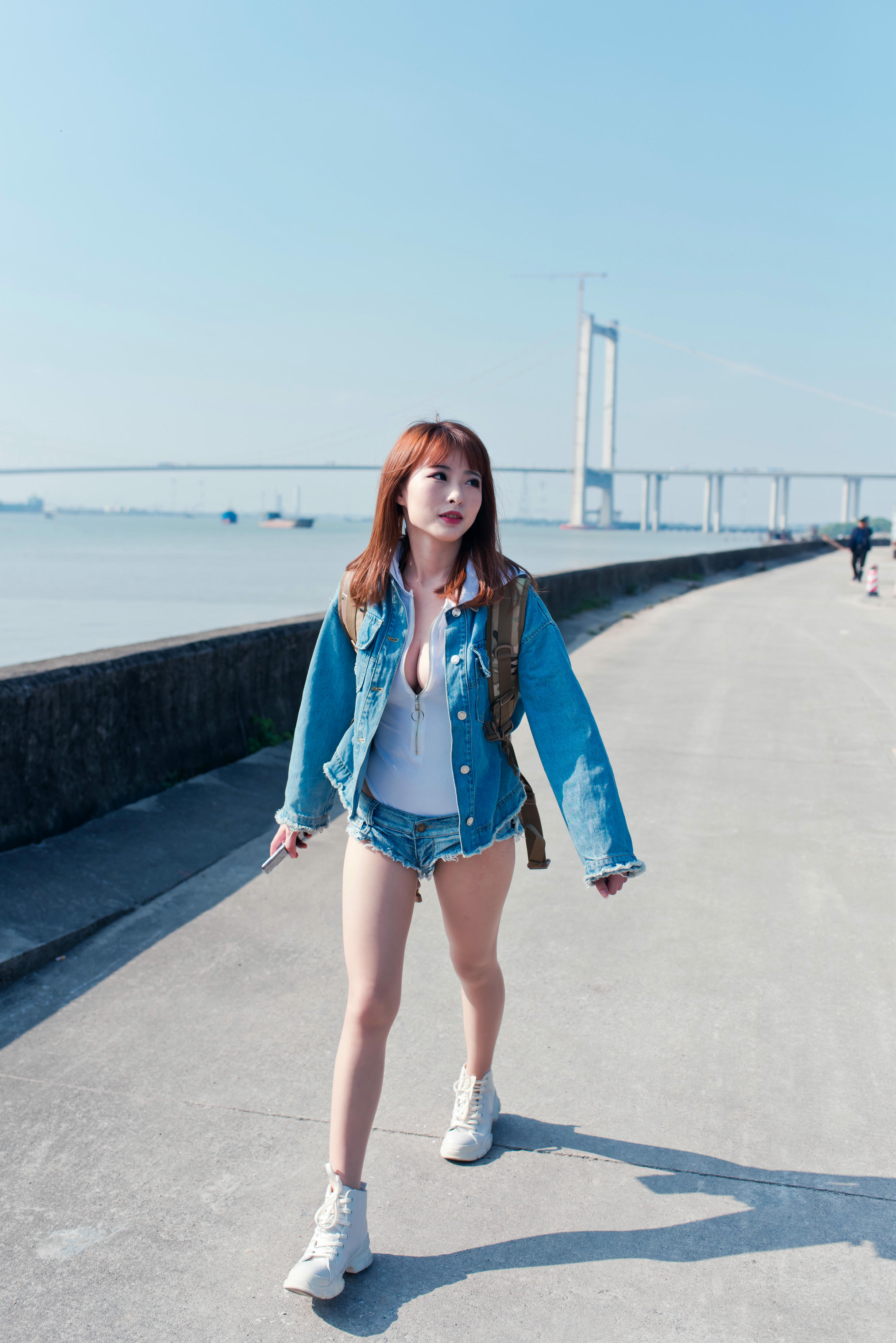 清水由乃 NO.003 御风街拍 轻水海鸥岛RS牛仔街拍 [413P-2.81GB]_第5集