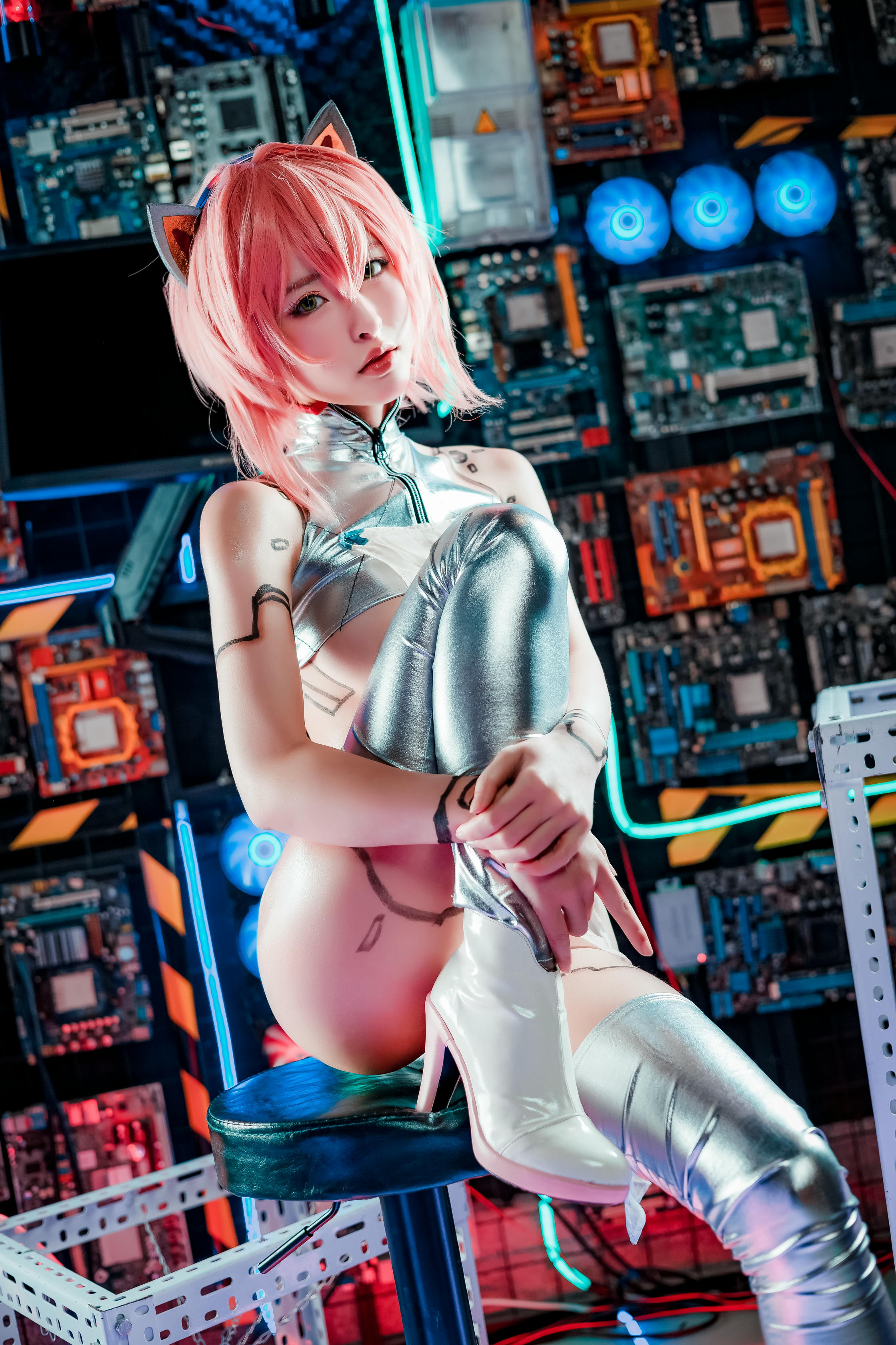 清水由乃 NO.035 泰丝机娘[32P413M]_第1集