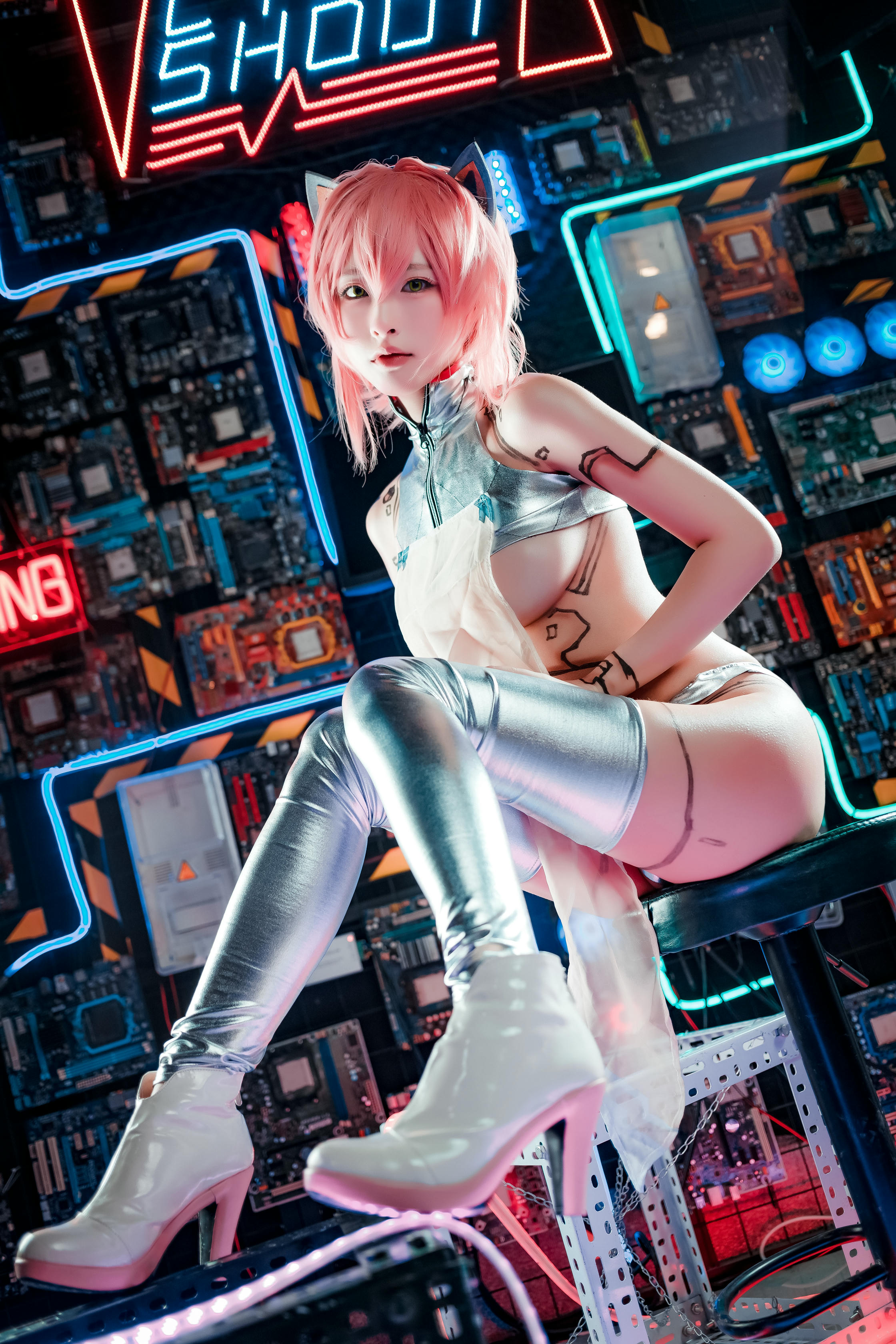 清水由乃 NO.035 泰丝机娘[32P413M]_第1集