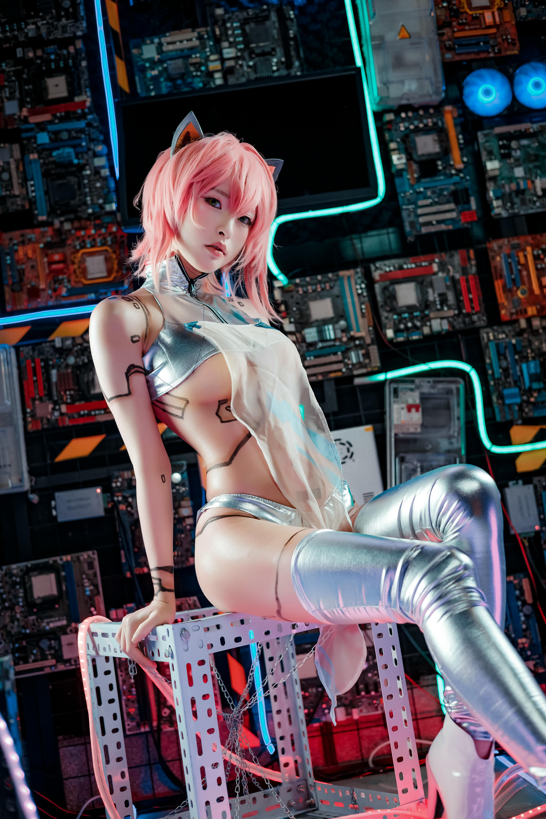 清水由乃 NO.035 泰丝机娘[32P413M]_第2集