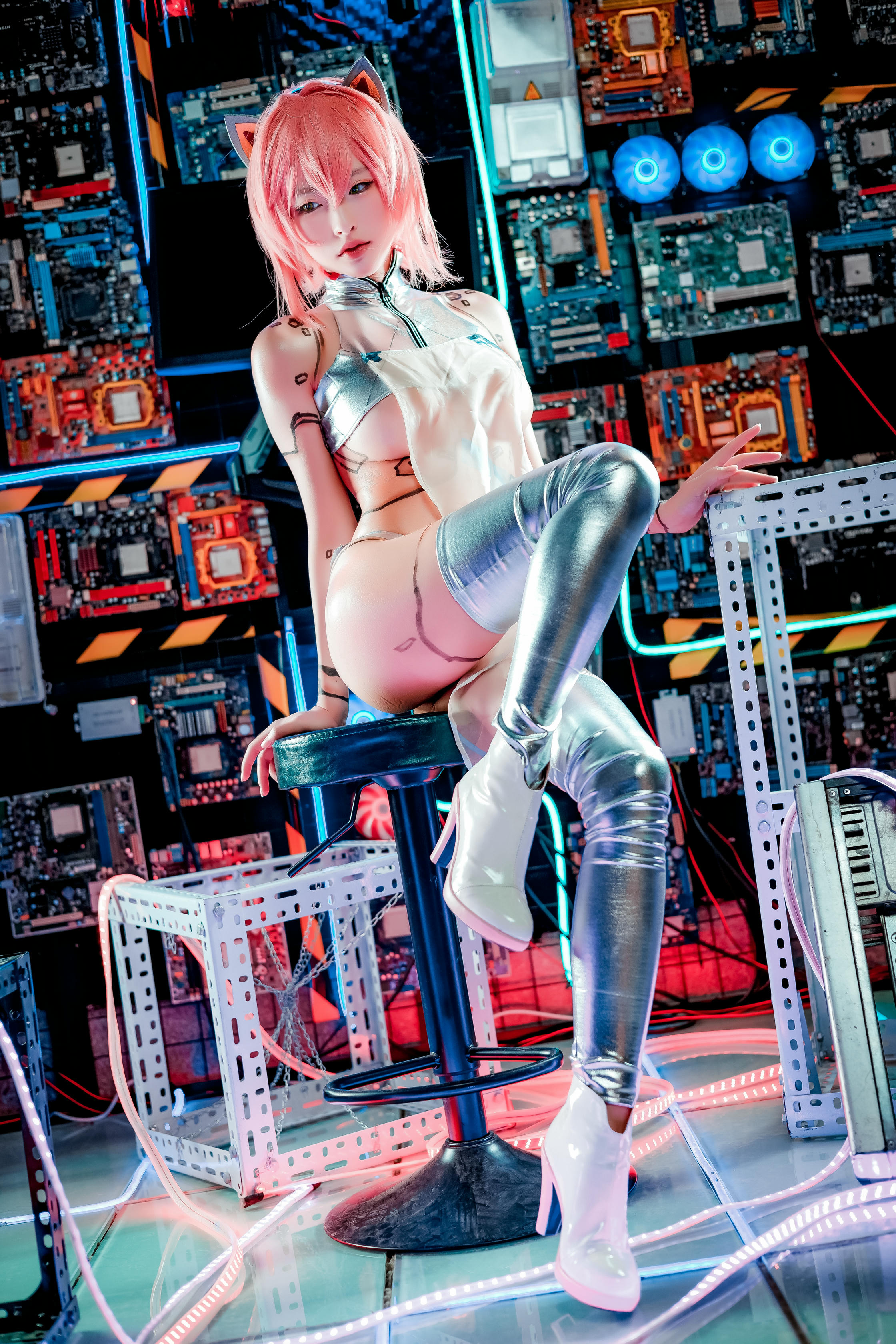 清水由乃 NO.035 泰丝机娘[32P413M]_第2集