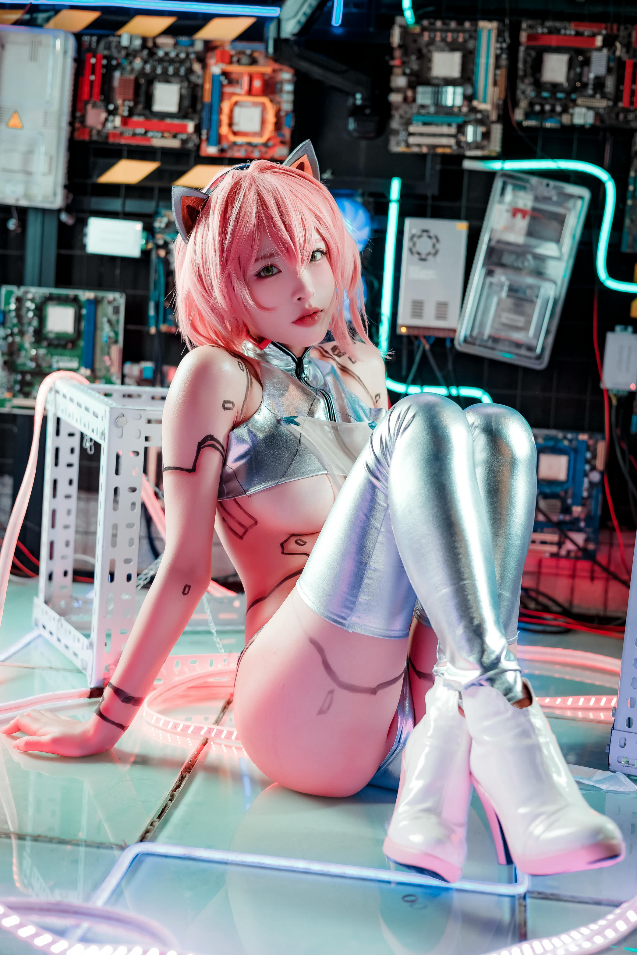 清水由乃 NO.035 泰丝机娘[32P413M]_第1集