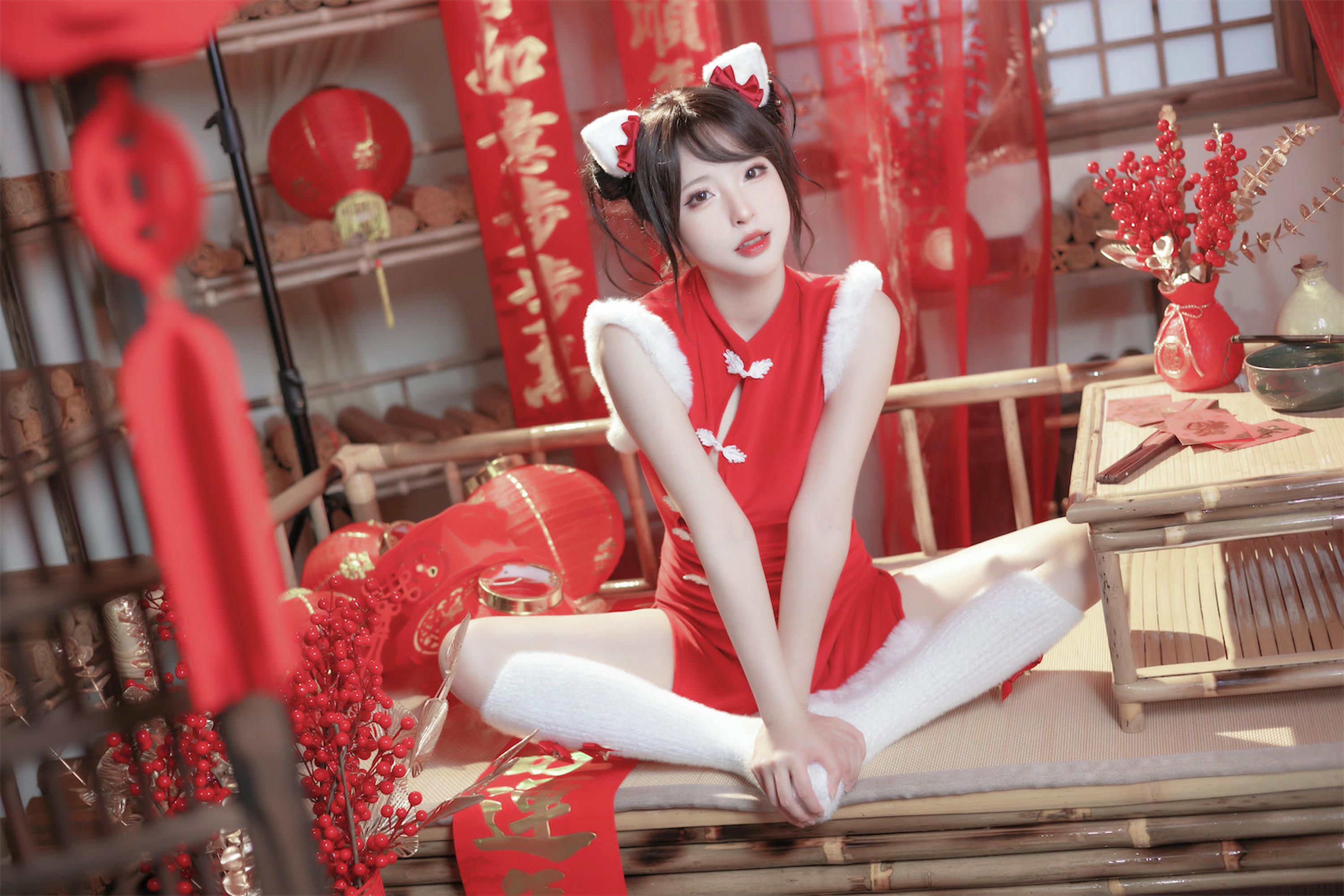 清水由乃 NO.045 2023新年旗袍 [77P-770MB]_第2集