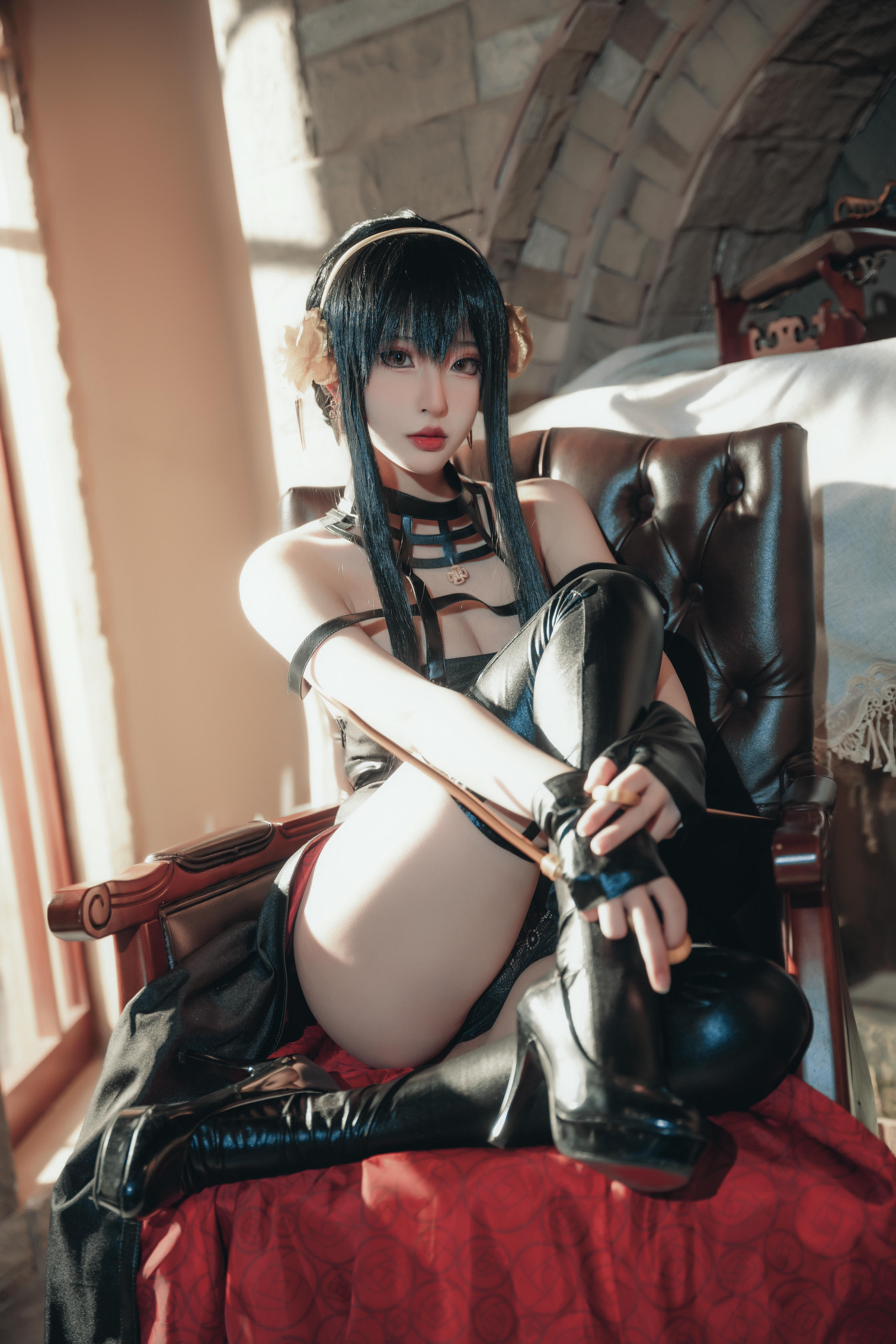 清水由乃 NO.060 间谍过家家 约尔战斗服[30P 487.6M]_第1集