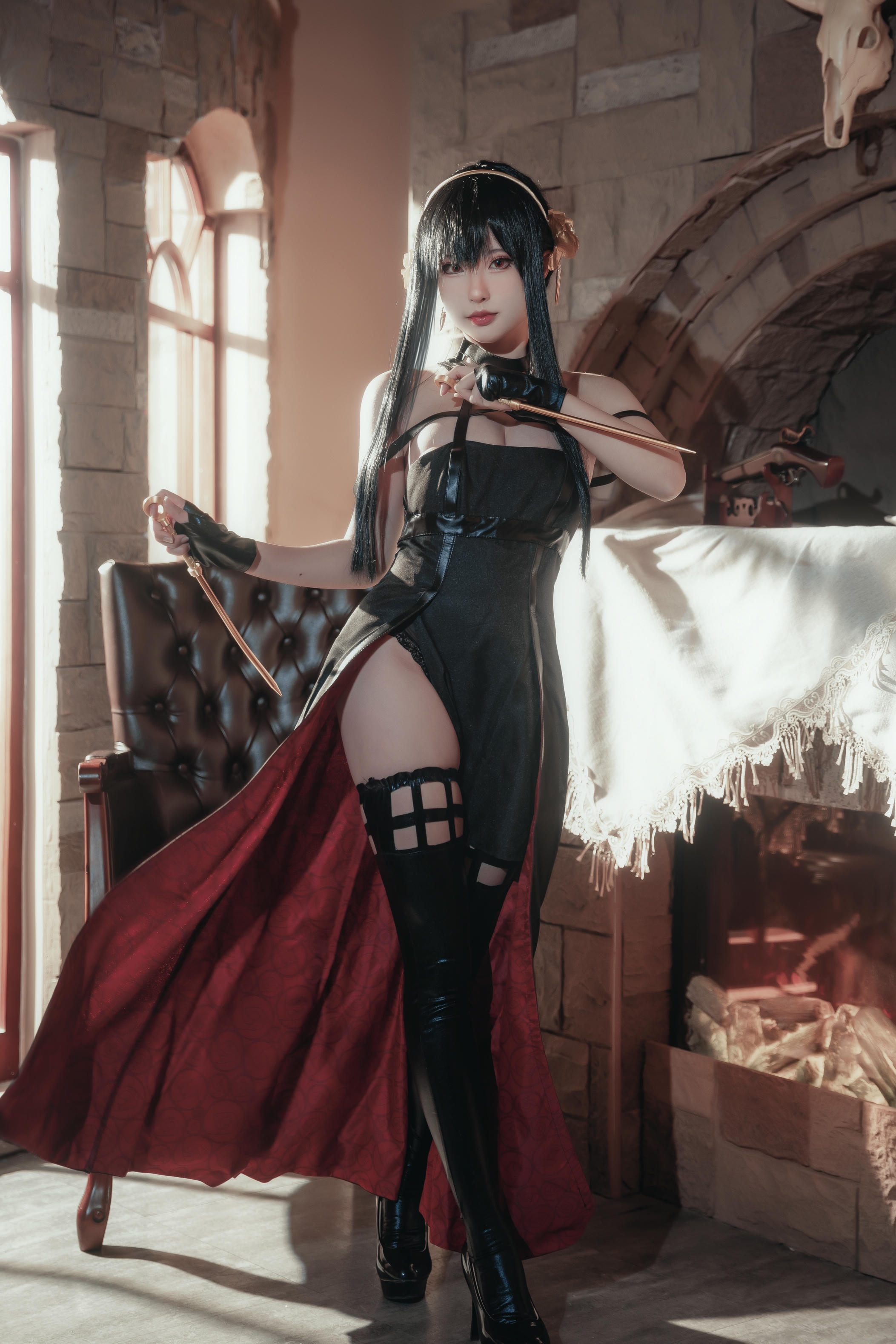 清水由乃 NO.060 间谍过家家 约尔战斗服[30P 487.6M]_第1集