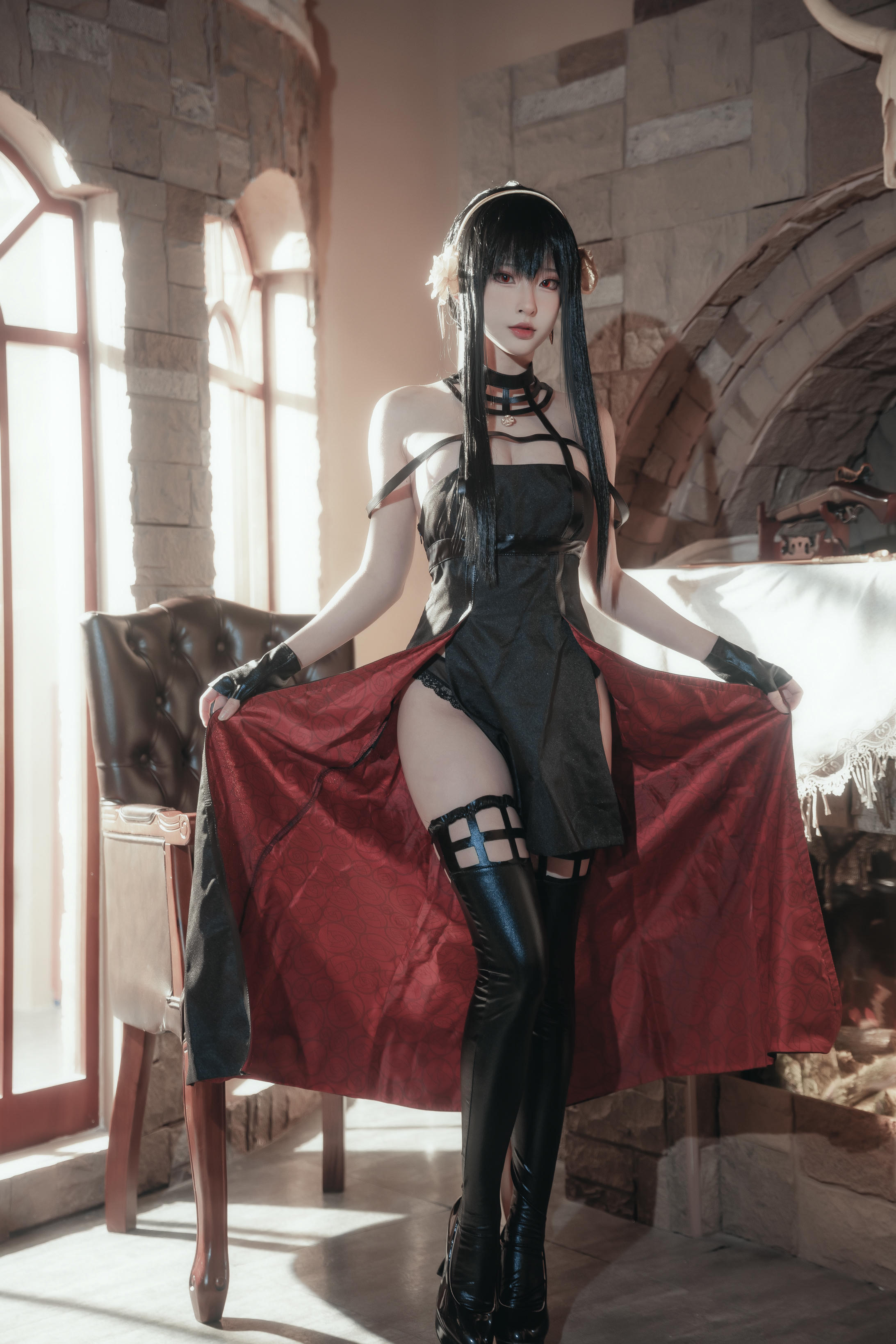 清水由乃 NO.060 间谍过家家 约尔战斗服[30P 487.6M]_第1集