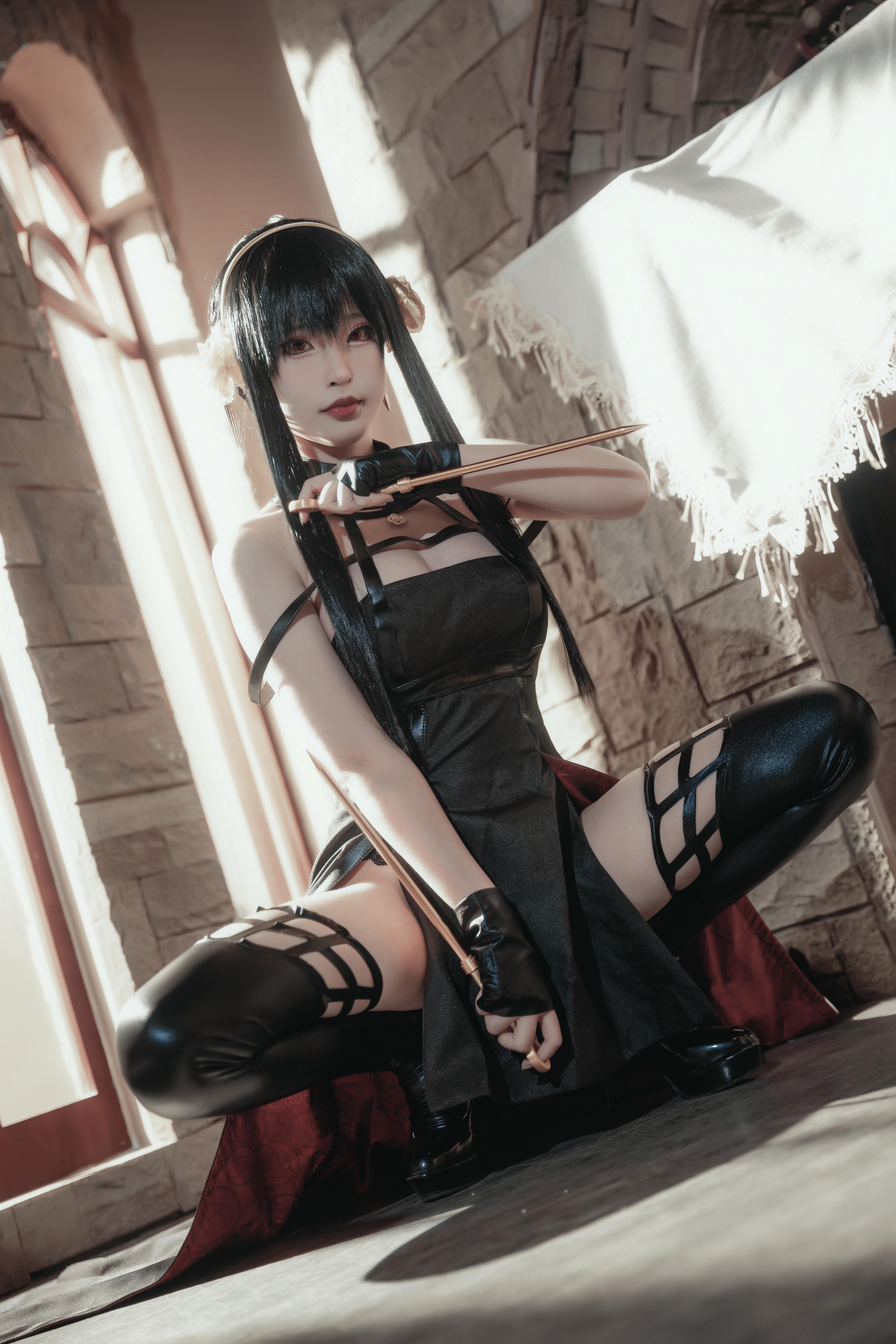 清水由乃 NO.060 间谍过家家 约尔战斗服[30P 487.6M]_第1集