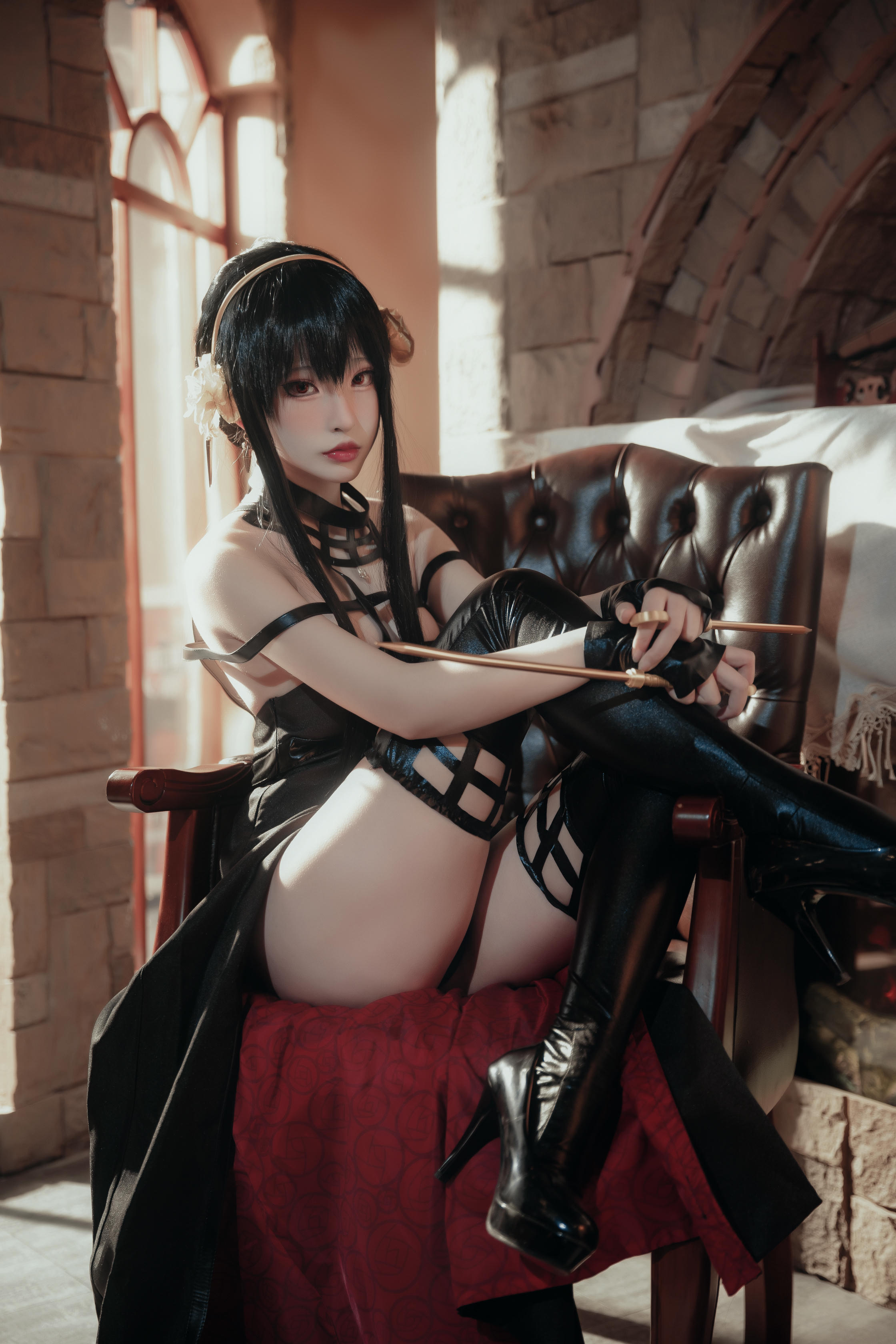 清水由乃 NO.060 间谍过家家 约尔战斗服[30P 487.6M]_第1集