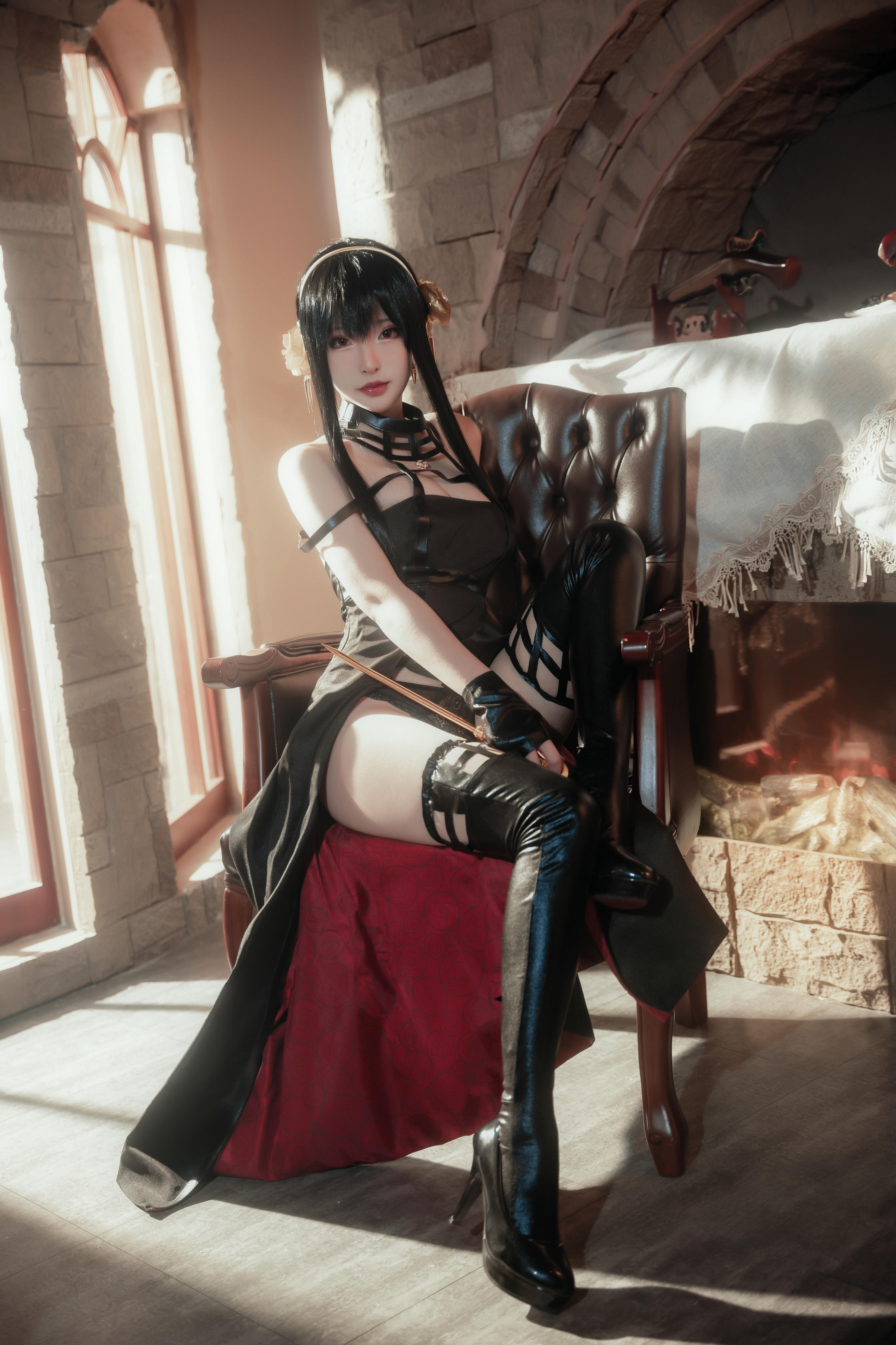 清水由乃 NO.060 间谍过家家 约尔战斗服[30P 487.6M]_第1集