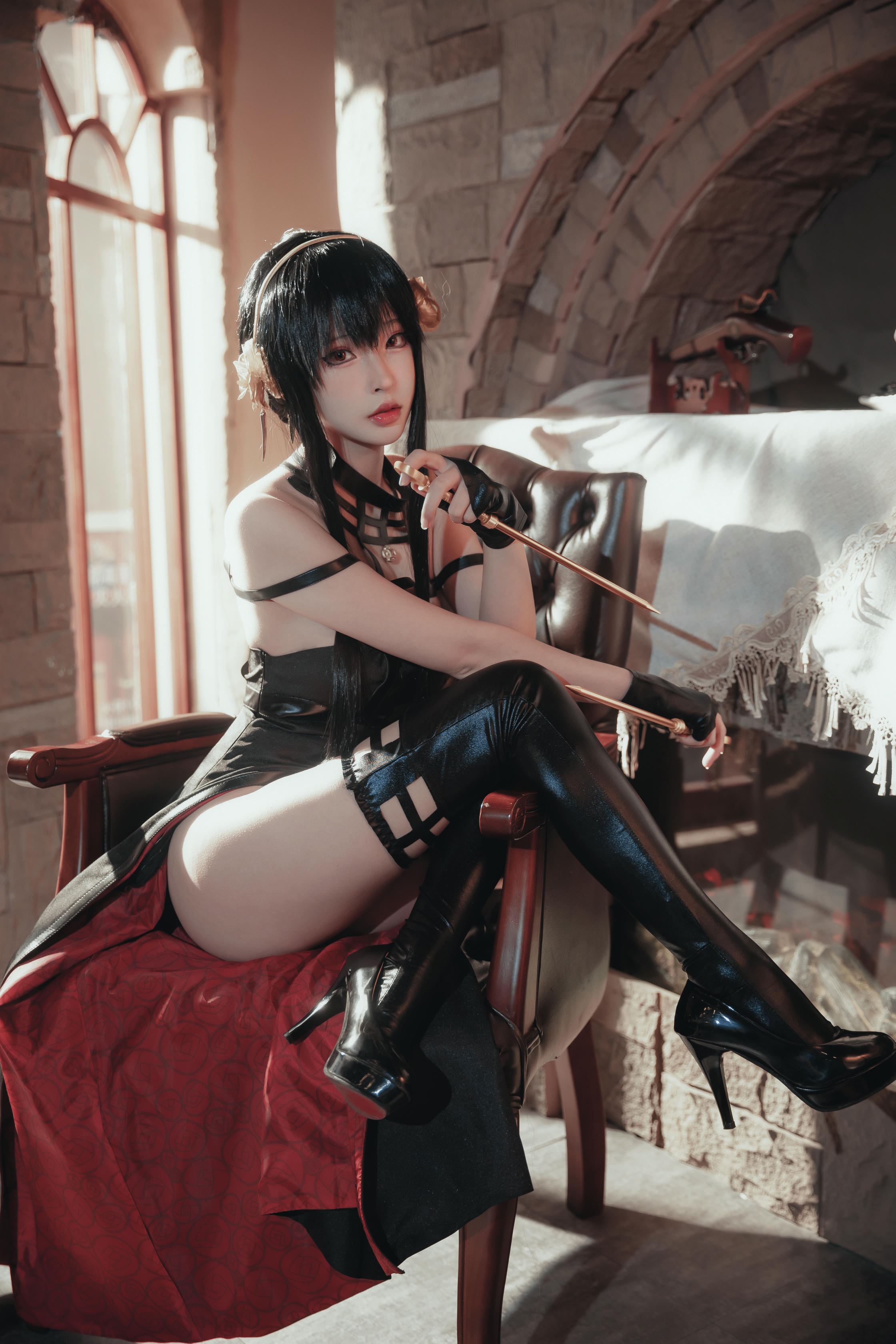 清水由乃 NO.060 间谍过家家 约尔战斗服[30P 487.6M]_第1集