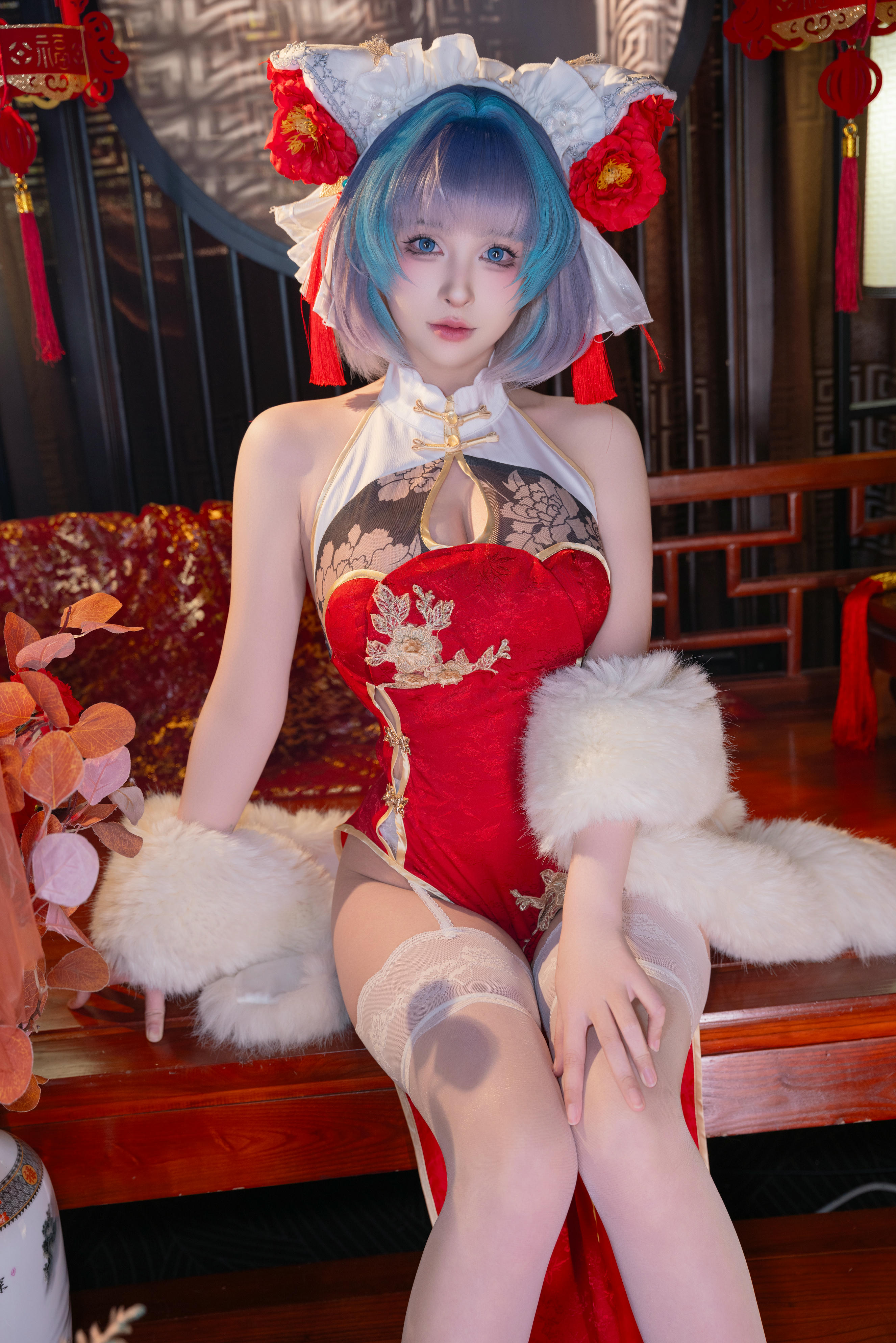 清水由乃 NO.065 柴郡新春旗袍 [71P1V 2.41GB]_第1集