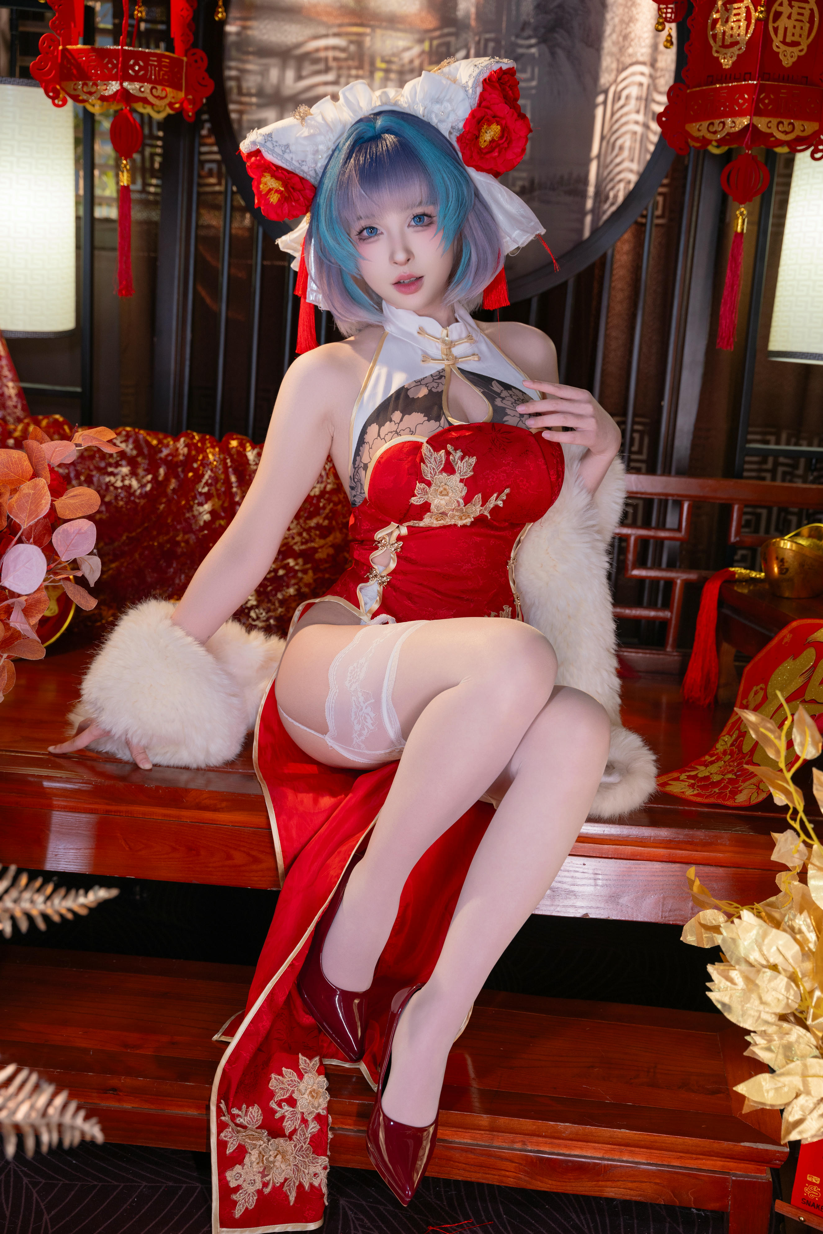 清水由乃 NO.065 柴郡新春旗袍 [71P1V 2.41GB]_第1集