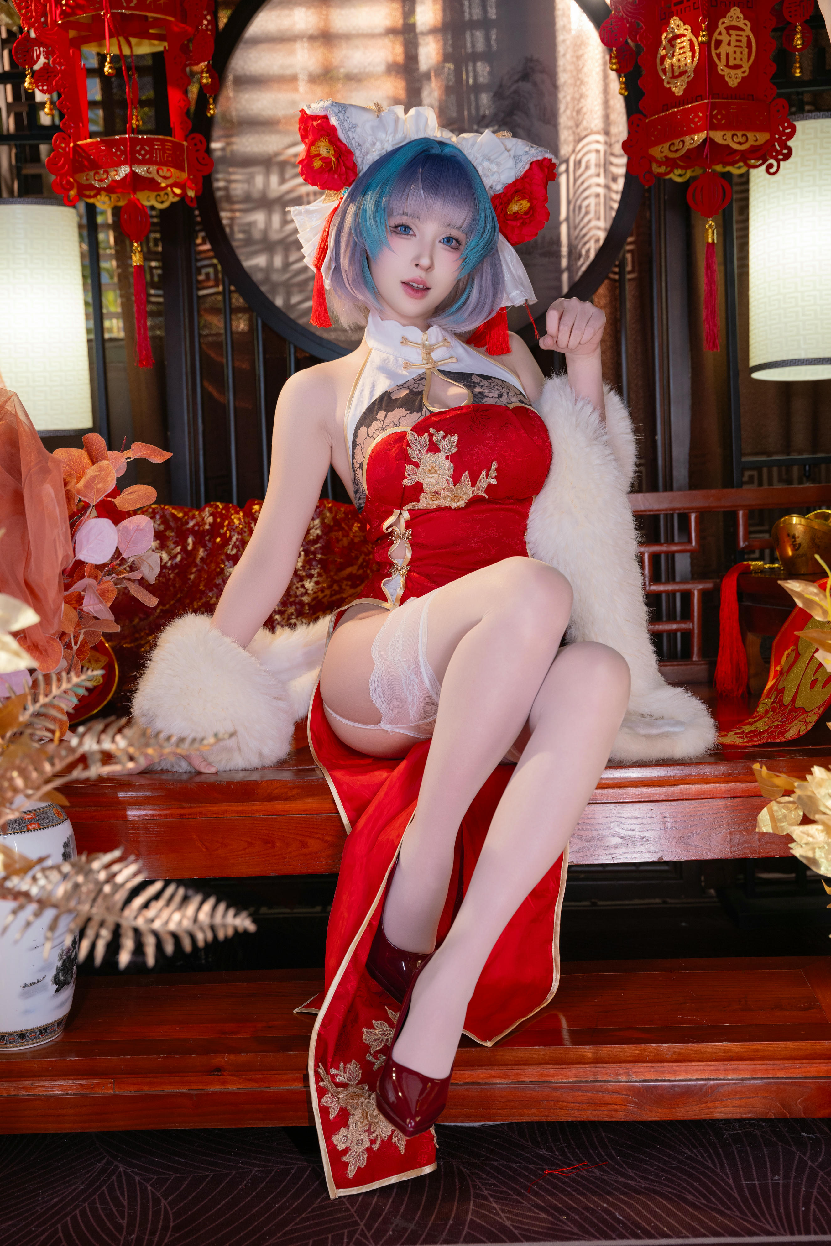 清水由乃 NO.065 柴郡新春旗袍 [71P1V 2.41GB]_第1集