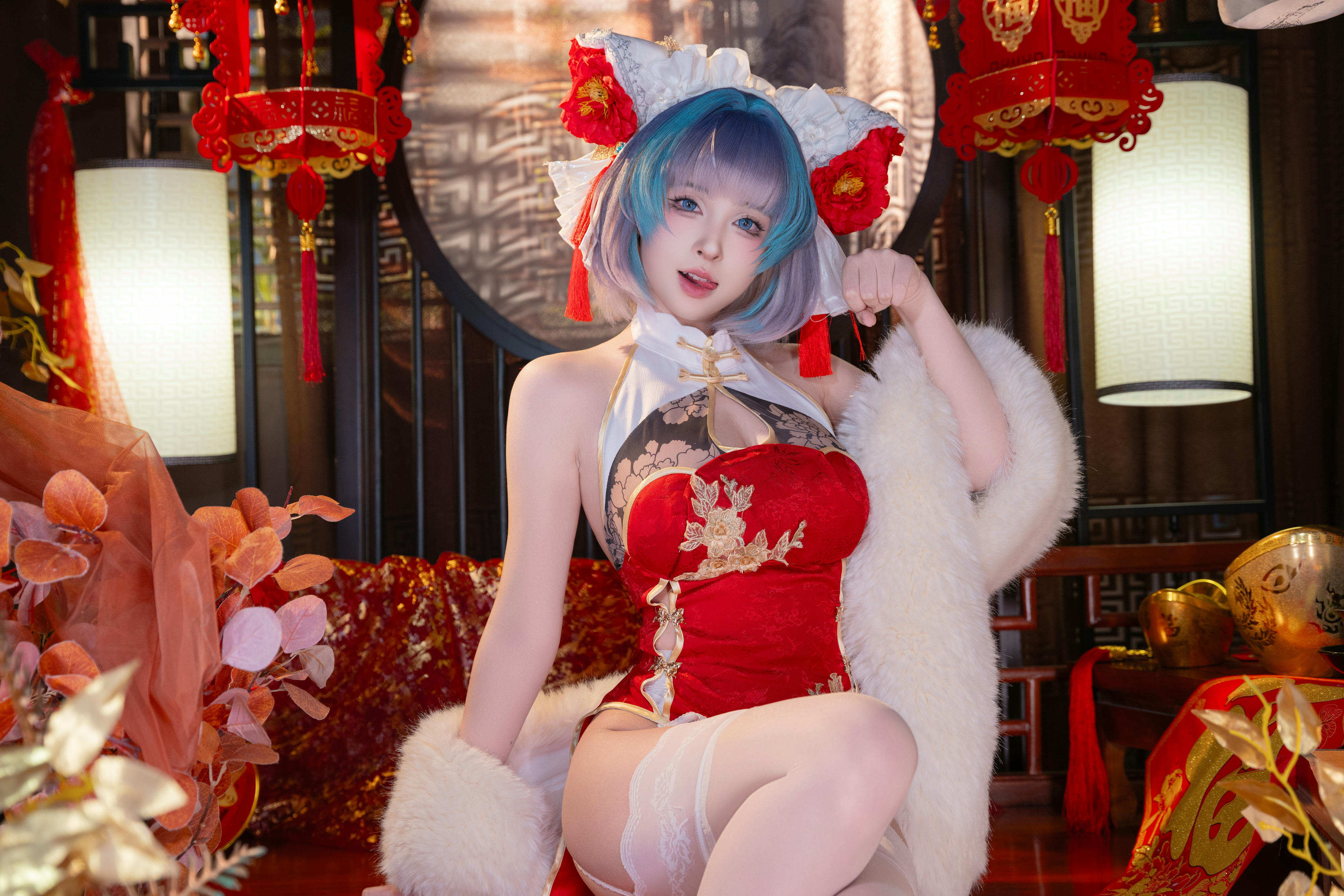 清水由乃 NO.065 柴郡新春旗袍 [71P1V 2.41GB]_第1集