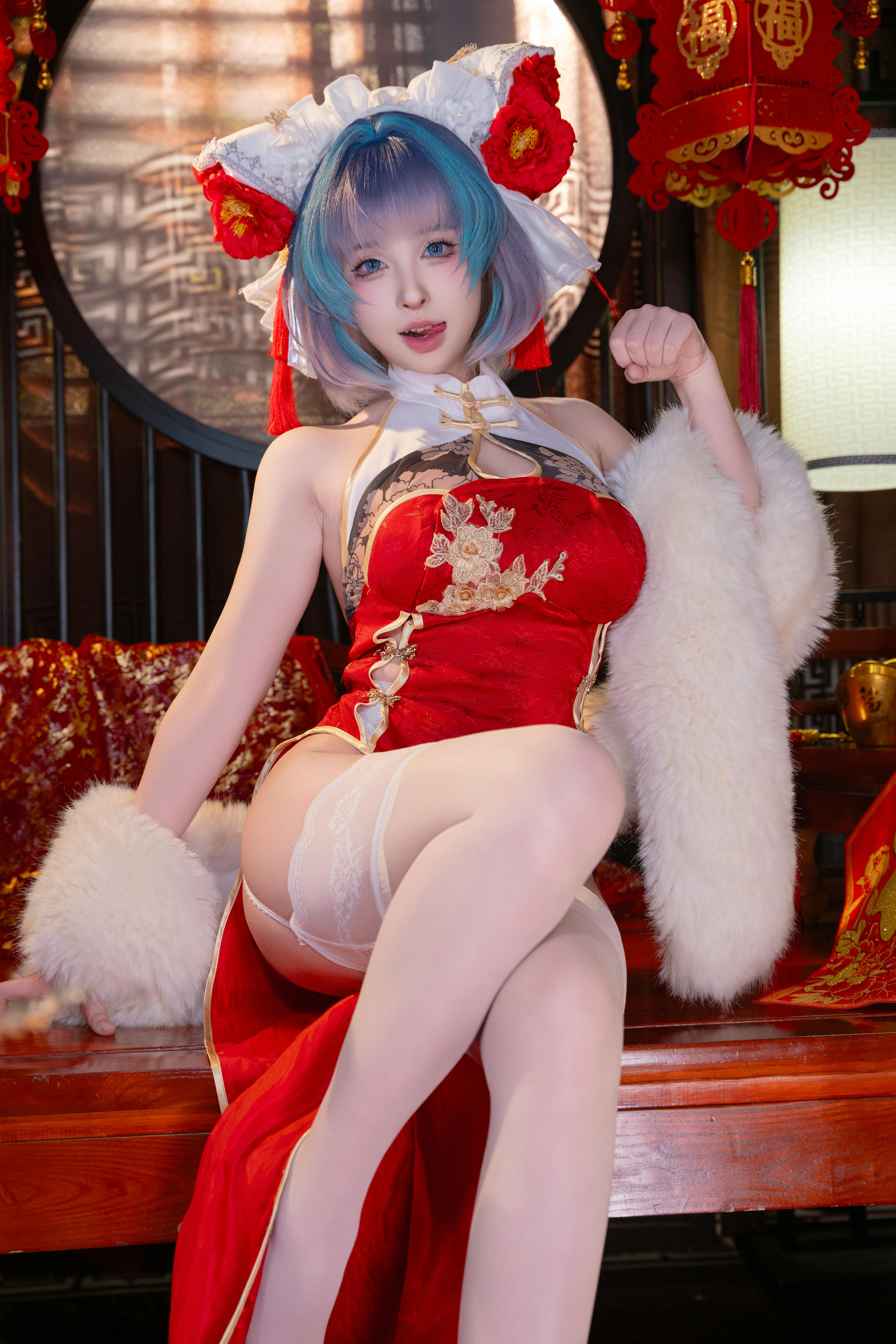 清水由乃 NO.065 柴郡新春旗袍 [71P1V 2.41GB]_第1集