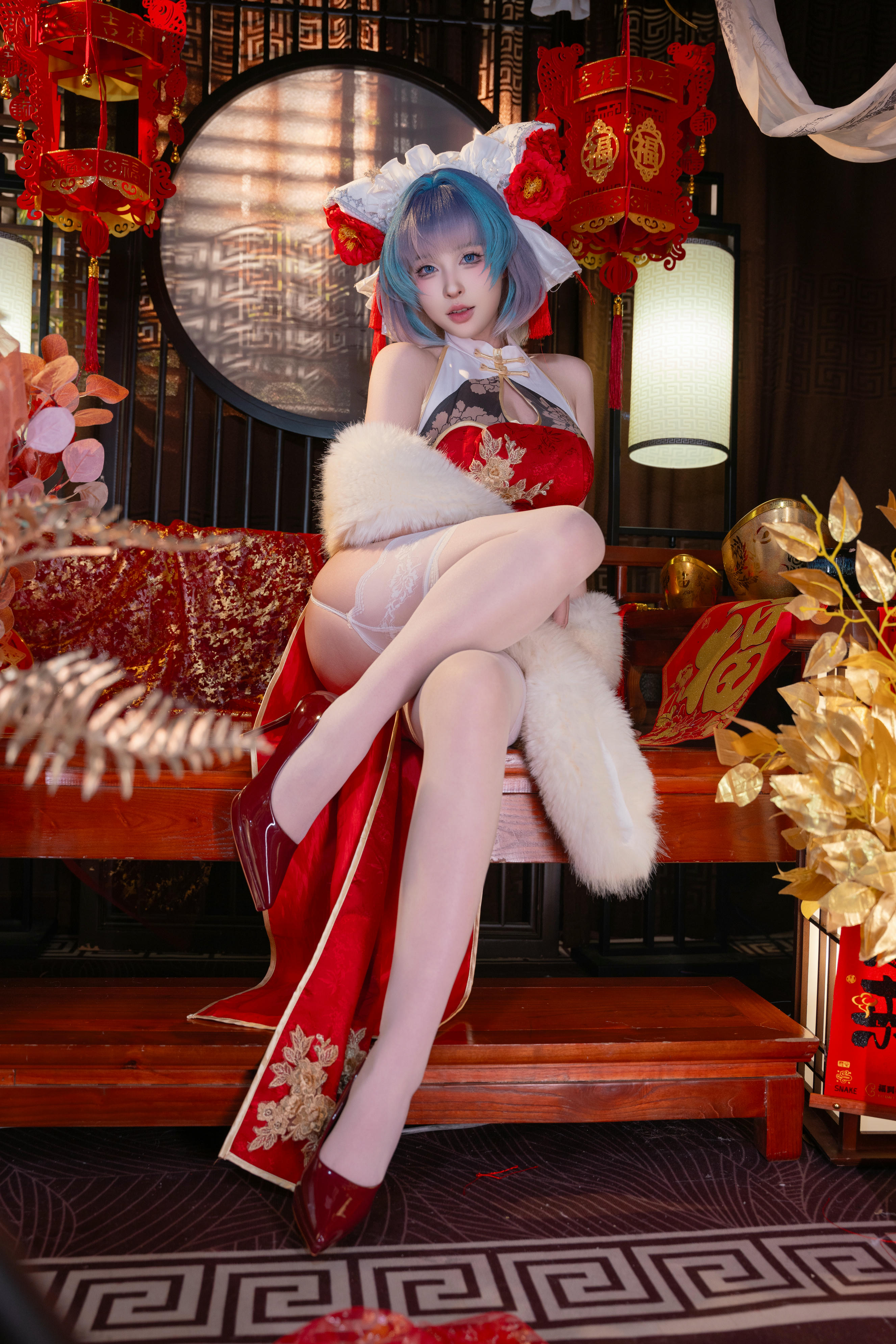 清水由乃 NO.065 柴郡新春旗袍 [71P1V 2.41GB]_第1集