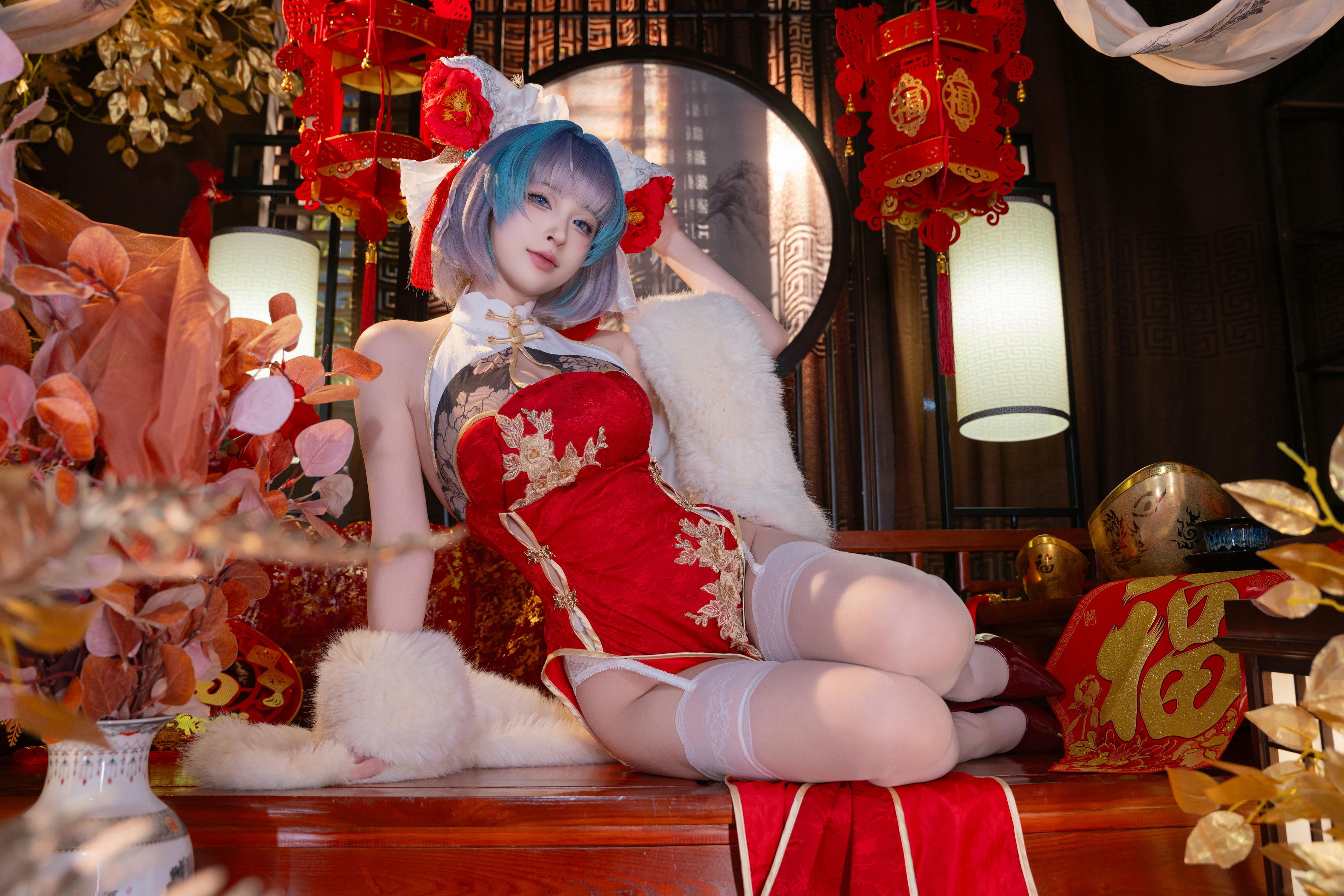 清水由乃 NO.065 柴郡新春旗袍 [71P1V 2.41GB]_第2集